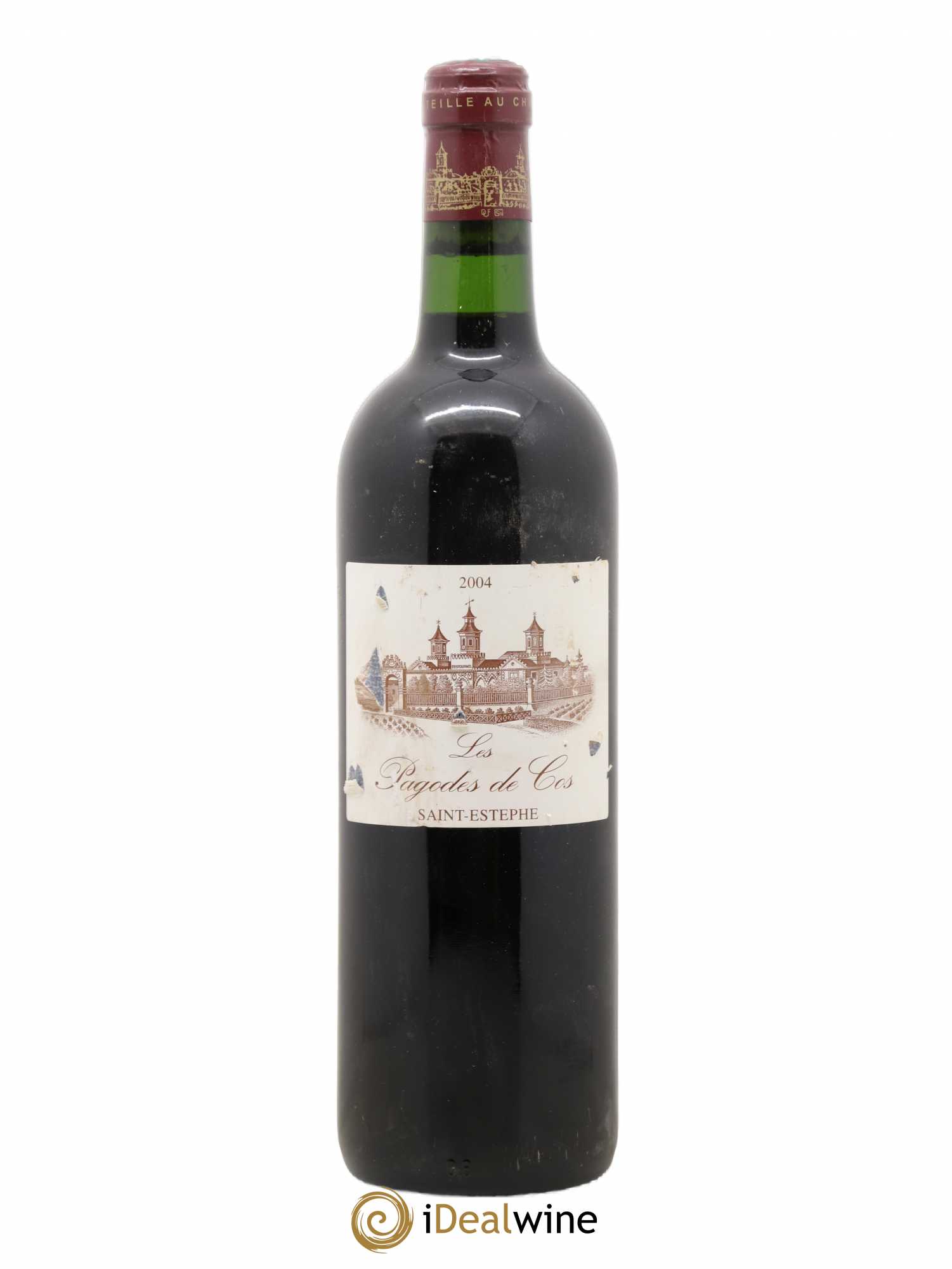 Les Pagodes de Cos Second Vin 2004 - Posten von 1 Flasche - 0