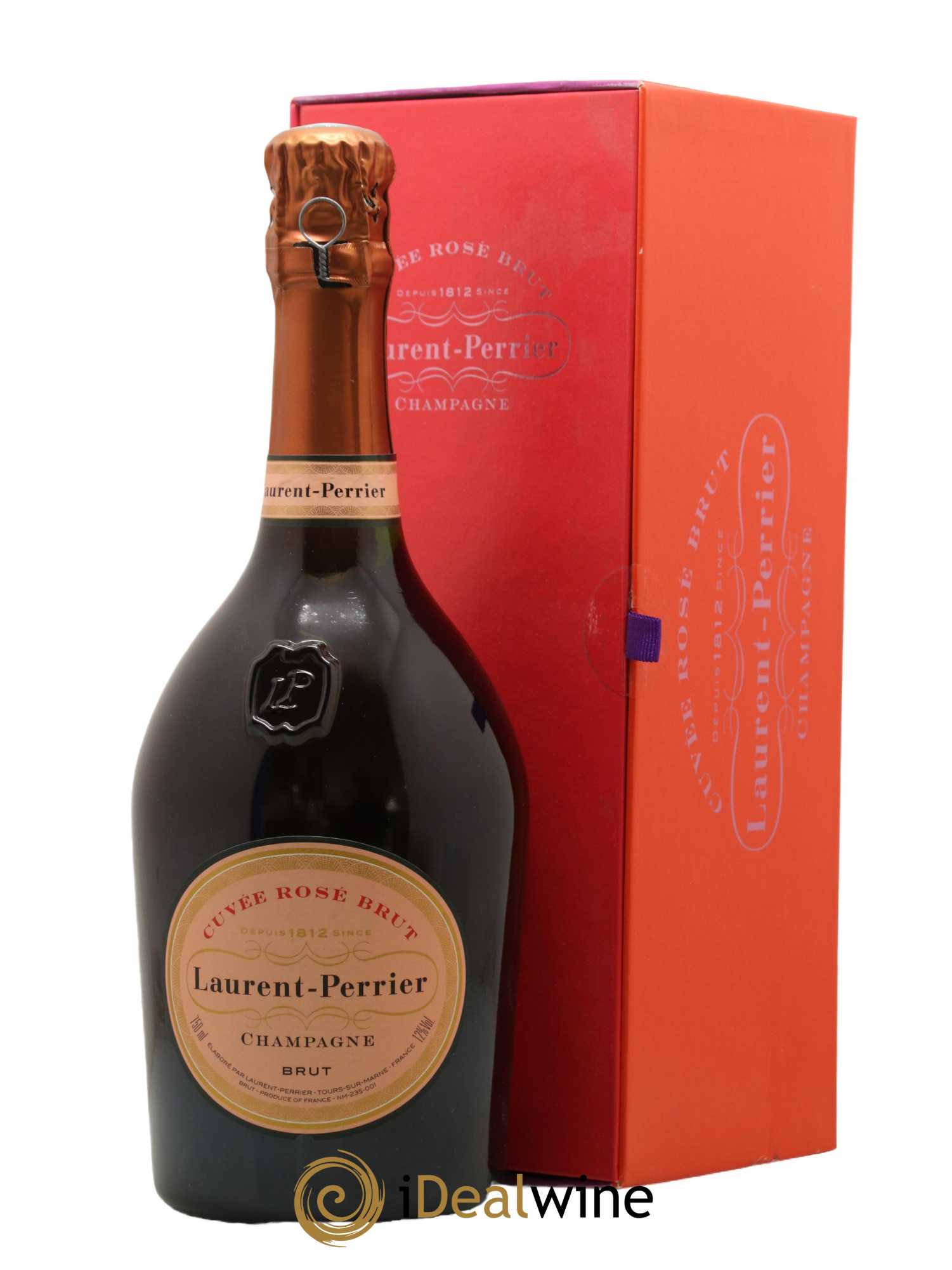 Rosé Brut Laurent Perrier - Lot de 1 bouteille - 0