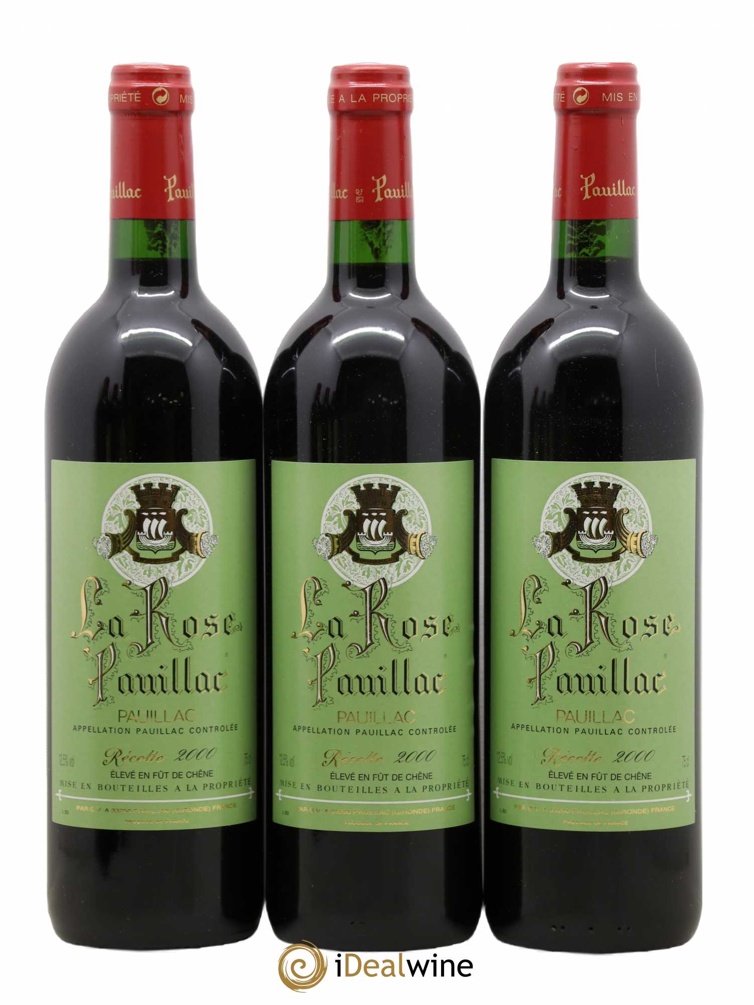 La Rose Pauillac 2000 - Lot de 6 bouteilles - 2