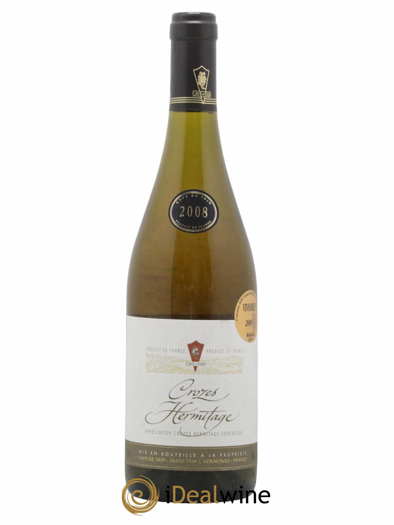 Crozes-Hermitage Caves de Tain 2008 - Lot de 1 bouteille - 0