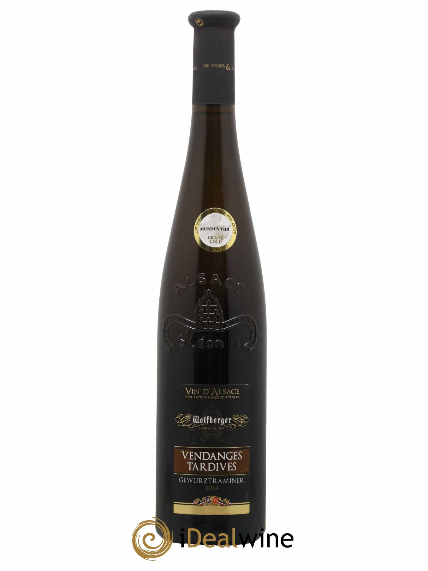 Alsace Gewurztraminer Vendanges Tardives Wolfberger 2014 - Posten von 1 Flasche - 0