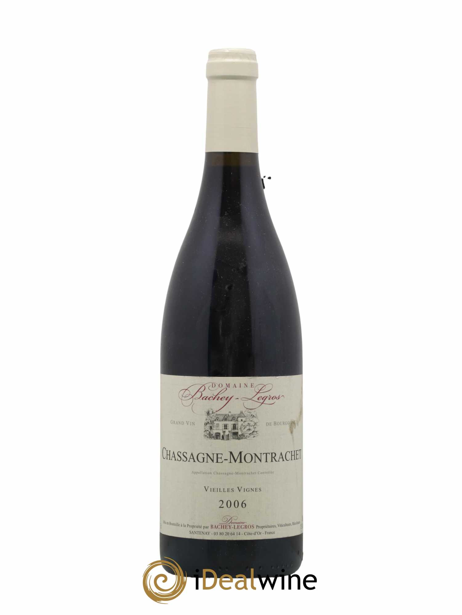 Chassagne-Montrachet Vieilles Vignes Bachey Legros 2006 - Lot de 1 bouteille - 0