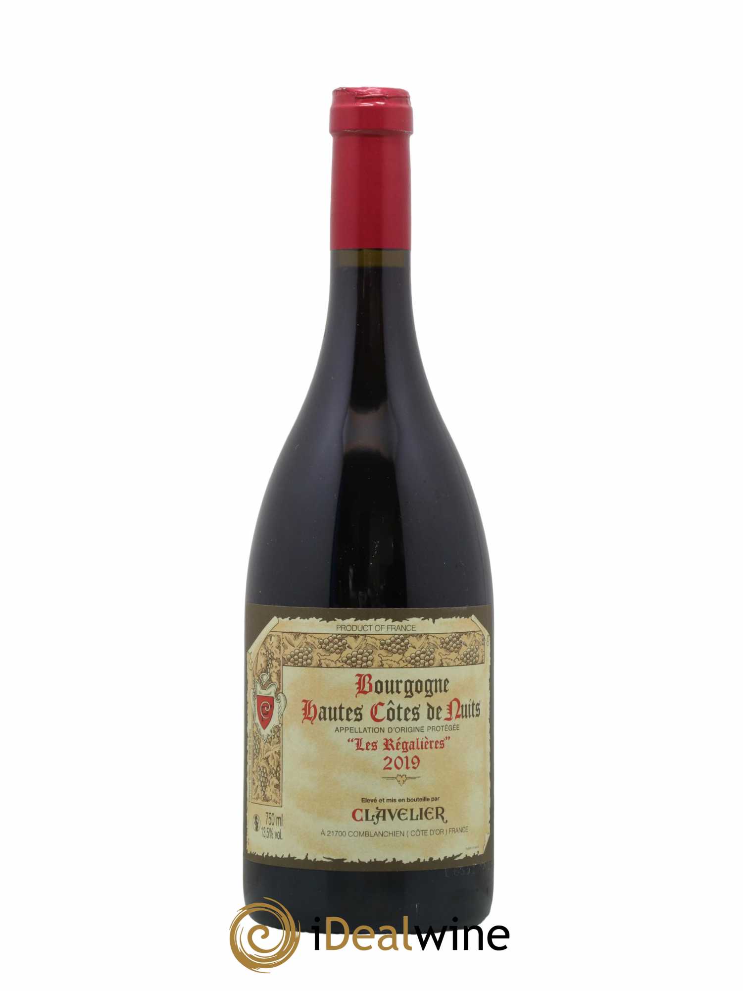 Hautes-Côtes de Nuits Les Régalières Clavelier 2019 - Lot de 1 bouteille - 0