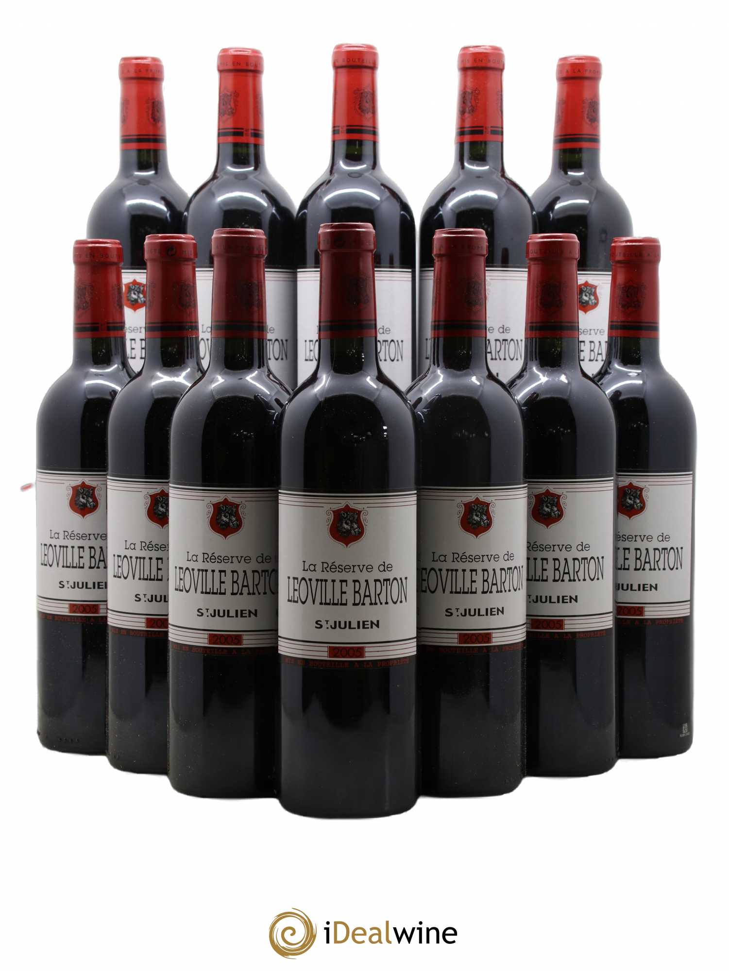 La Réserve de Léoville Barton 2005 - Lot de 12 bouteilles - 0