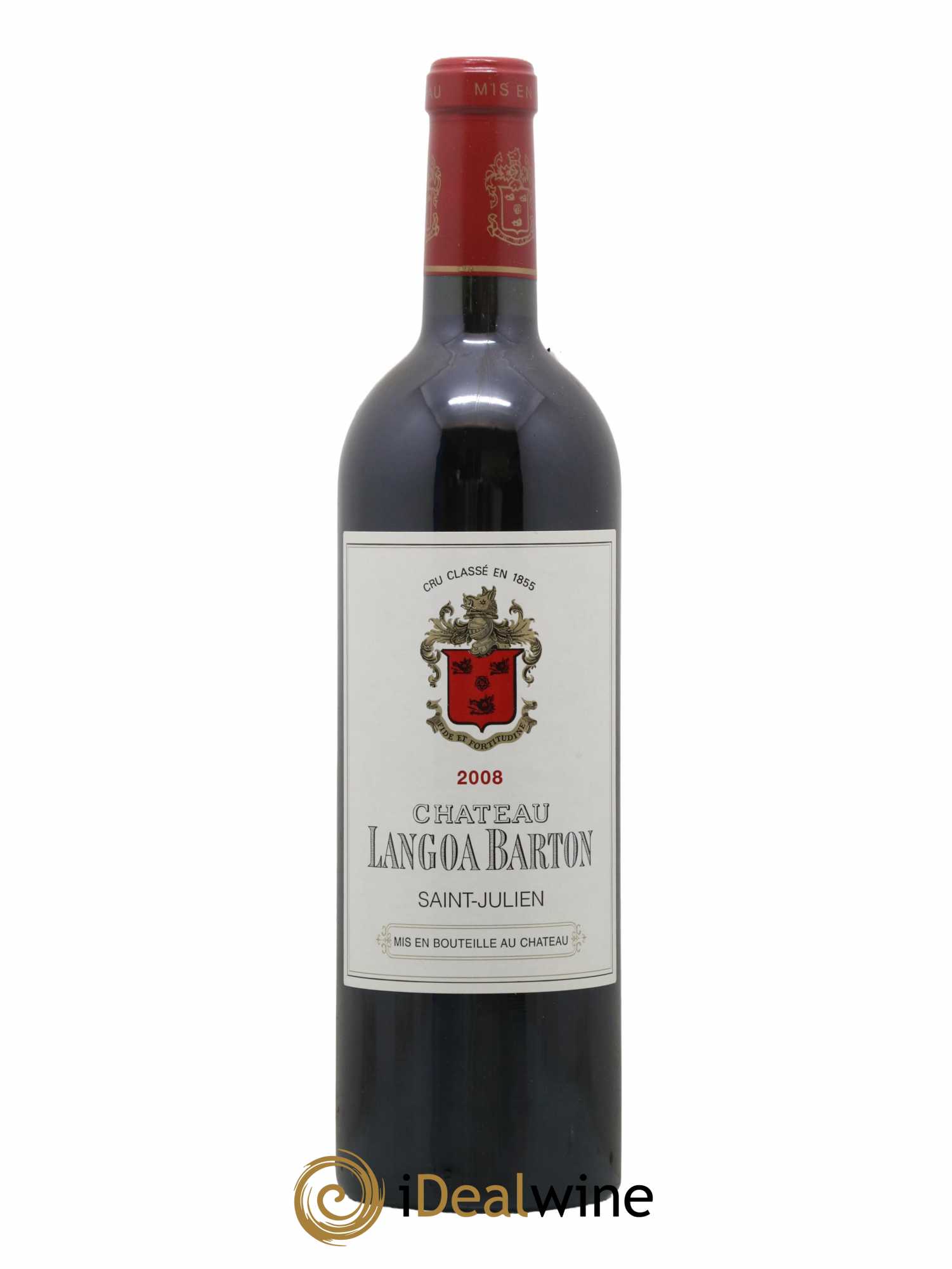Château Langoa Barton 3ème Grand Cru Classé 2008 - Lot de 1 bouteille - 0
