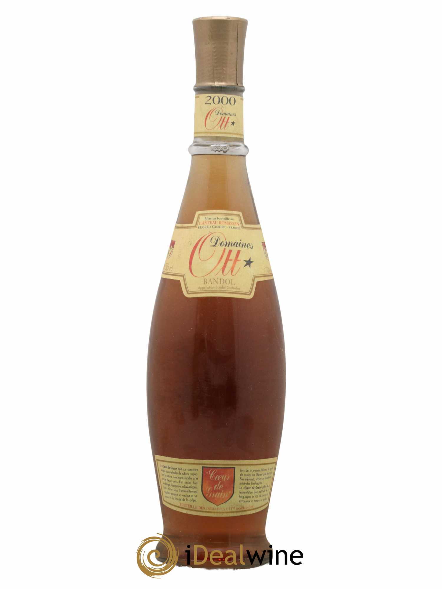 Bandol Château Romassan Coeur de grain Domaines Ott 2000 - Posten von 1 Flasche - 0