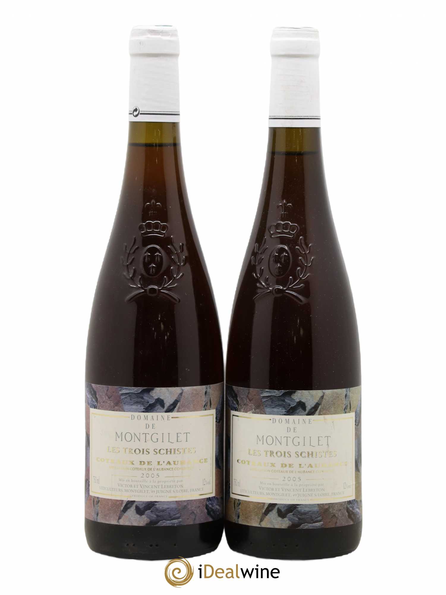 Coteaux de l'Aubance Montgilet (Domaine de) Les Trois Schistes 2005 - Lotto di 2 bottiglie - 0