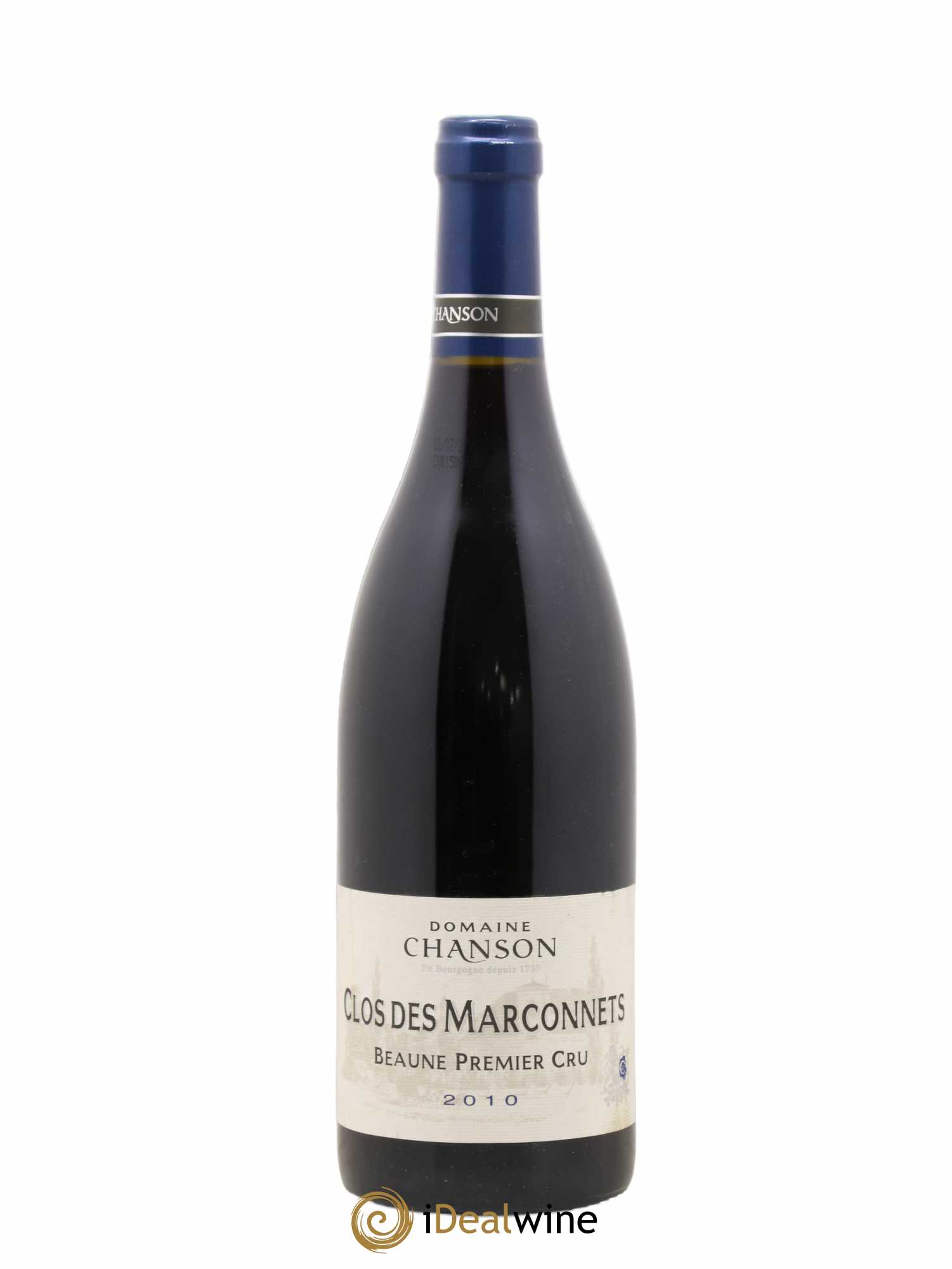 Beaune 1er Cru Clos des Marconnets Chanson 2010 - Lot de 1 bouteille - 0