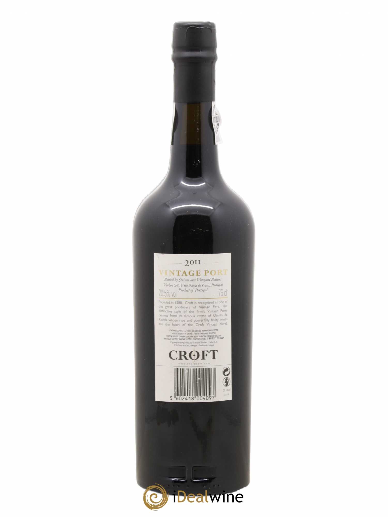 Porto Croft The Fladgate Partnership 2011 - Posten von 1 Flasche - 1