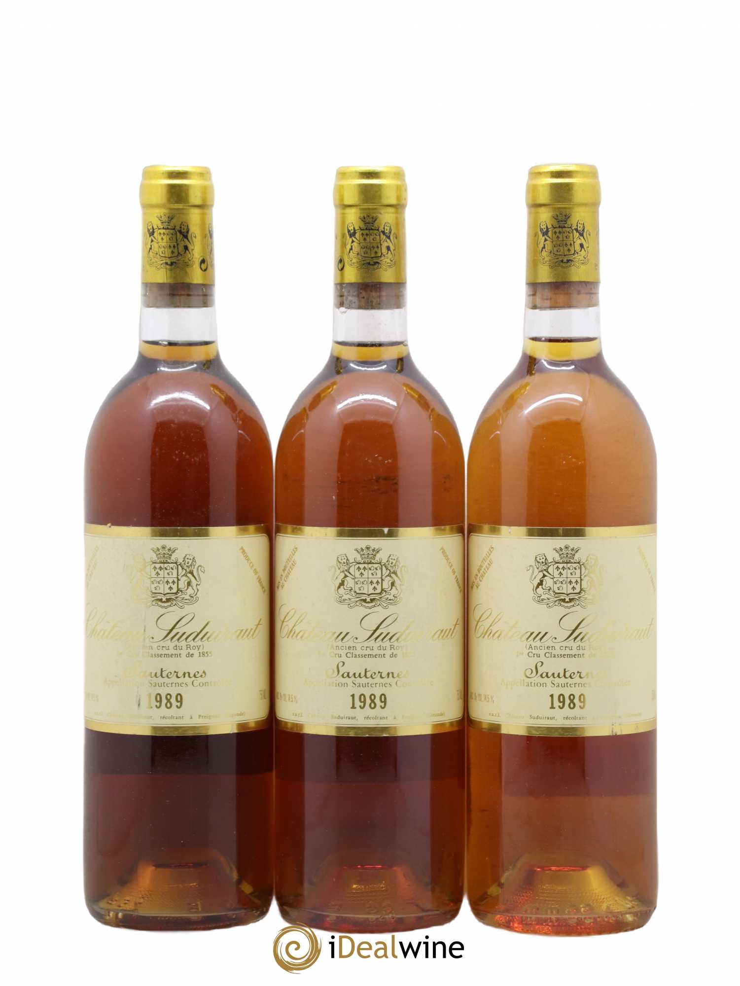 Château Suduiraut 1er Grand Cru Classé 1989 - Lotto di 3 bottiglie - 0