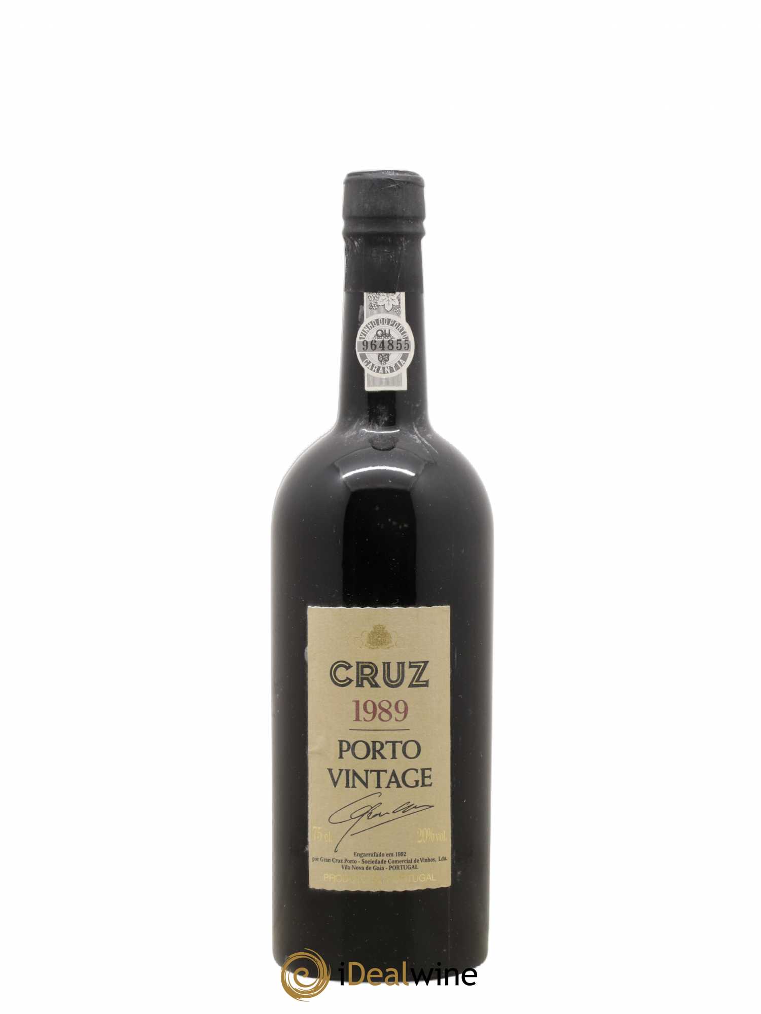 Porto Cruz Vintage 1989 - Lot de 1 bouteille - 0