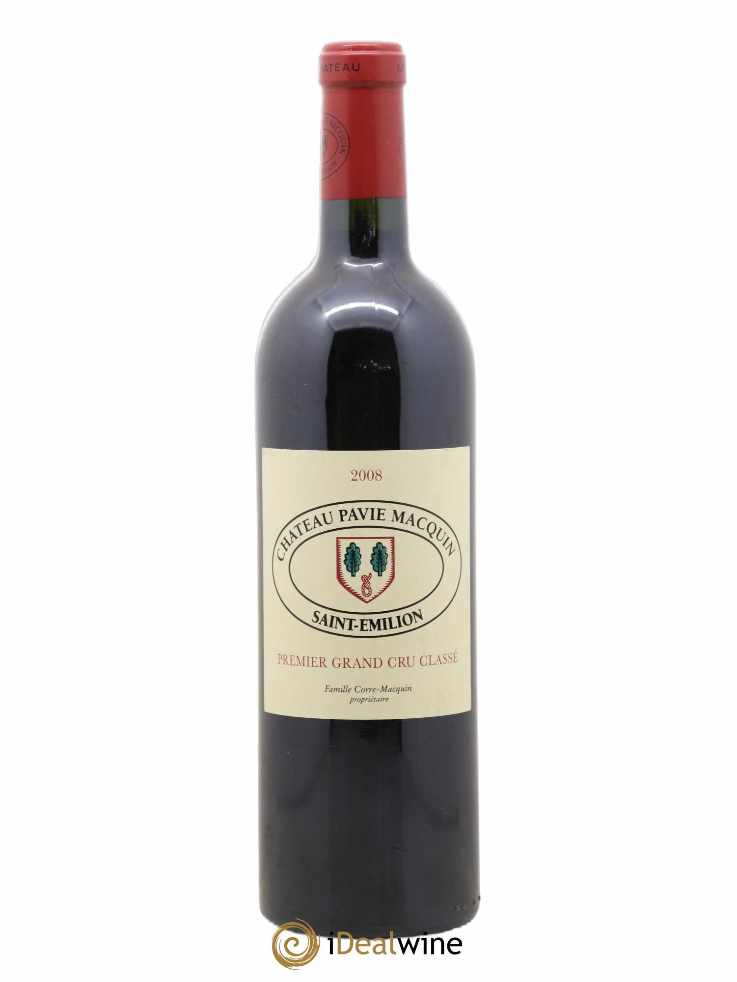 Château Pavie Macquin 1er Grand Cru Classé B 2008 - Lot de 1 bouteille - 0
