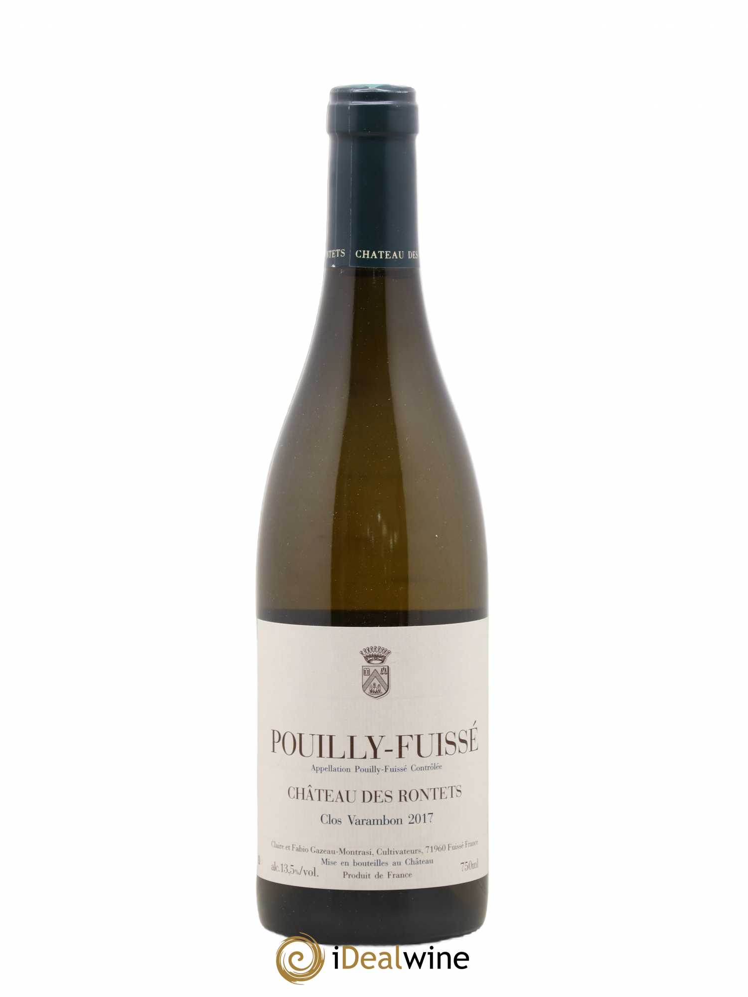 Pouilly-Fuissé Clos Varambon Château des Rontets 2017 - Posten von 1 Flasche - 0