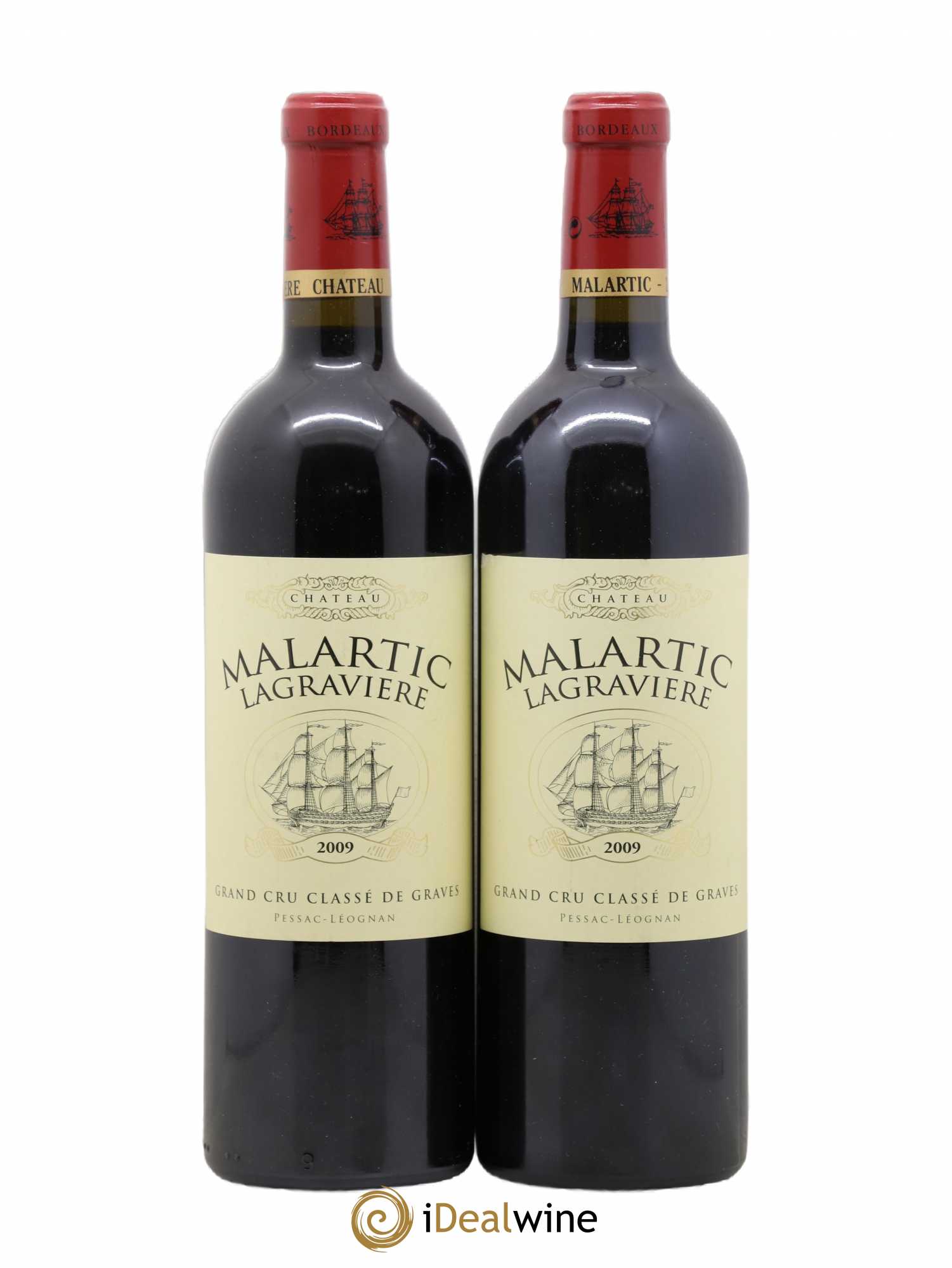 Château Malartic-Lagravière Cru Classé de Graves 2009 - Lot de 2 bouteilles - 0