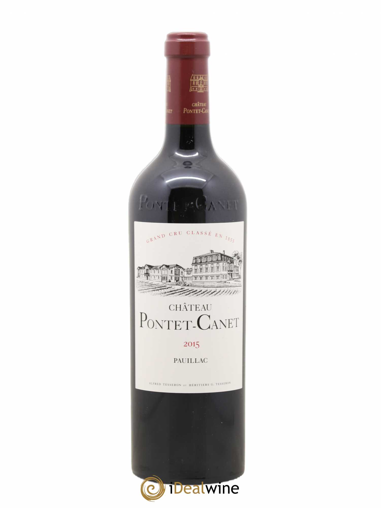 Château Pontet Canet 5ème Grand Cru Classé 2015 - Lot de 1 bouteille - 0