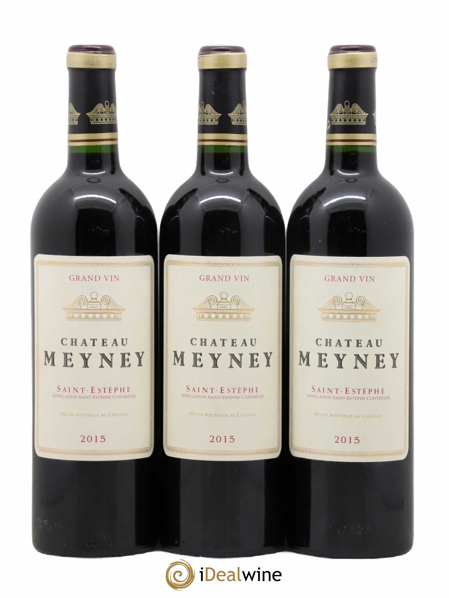 Château Meyney 2015 - Lot de 3 bouteilles - 0