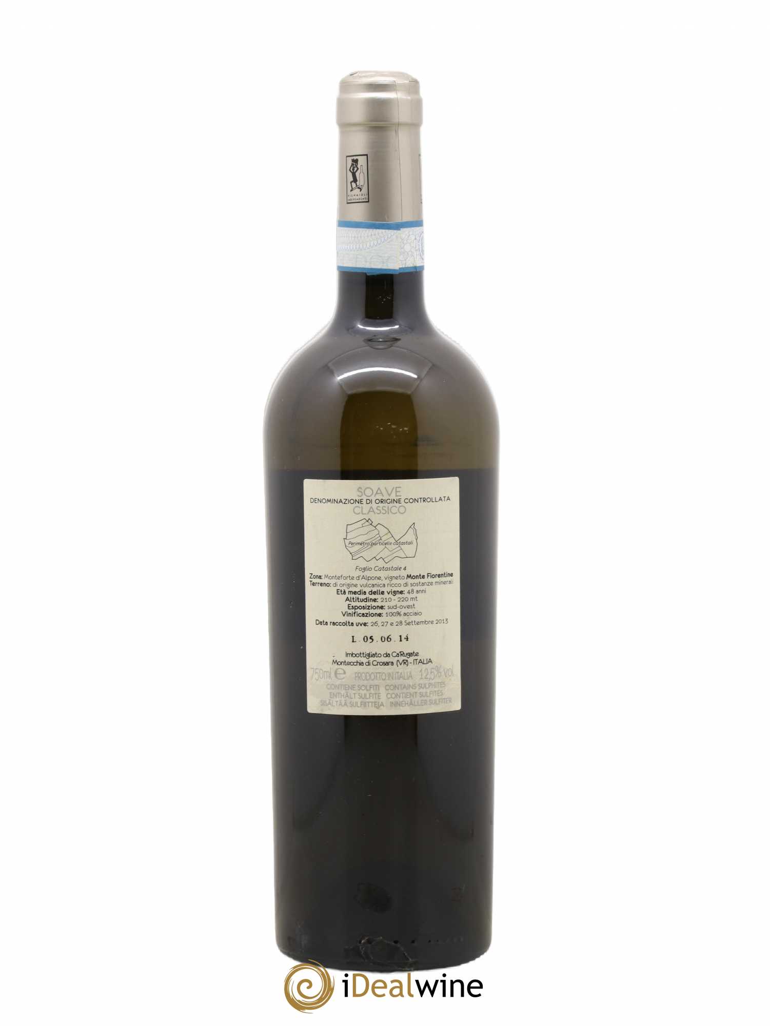 Italie Ca Rugate Monte Fiorentine Garganega Soave Classico 2013 - Posten von 1 Flasche - 1