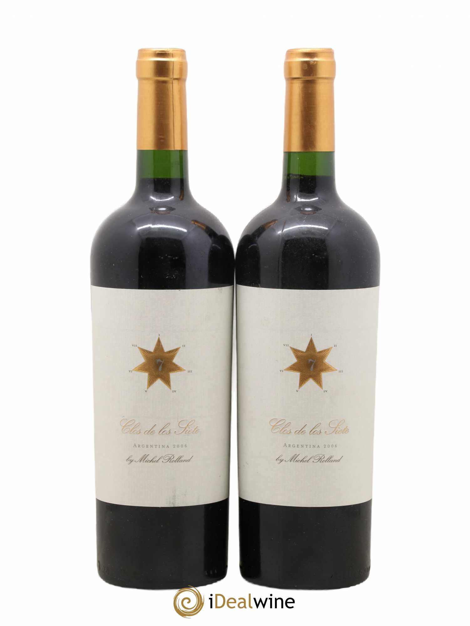 Mendoza Clos de La Siete By Michel Rolland 2006 - Posten von 2 Flaschen - 0