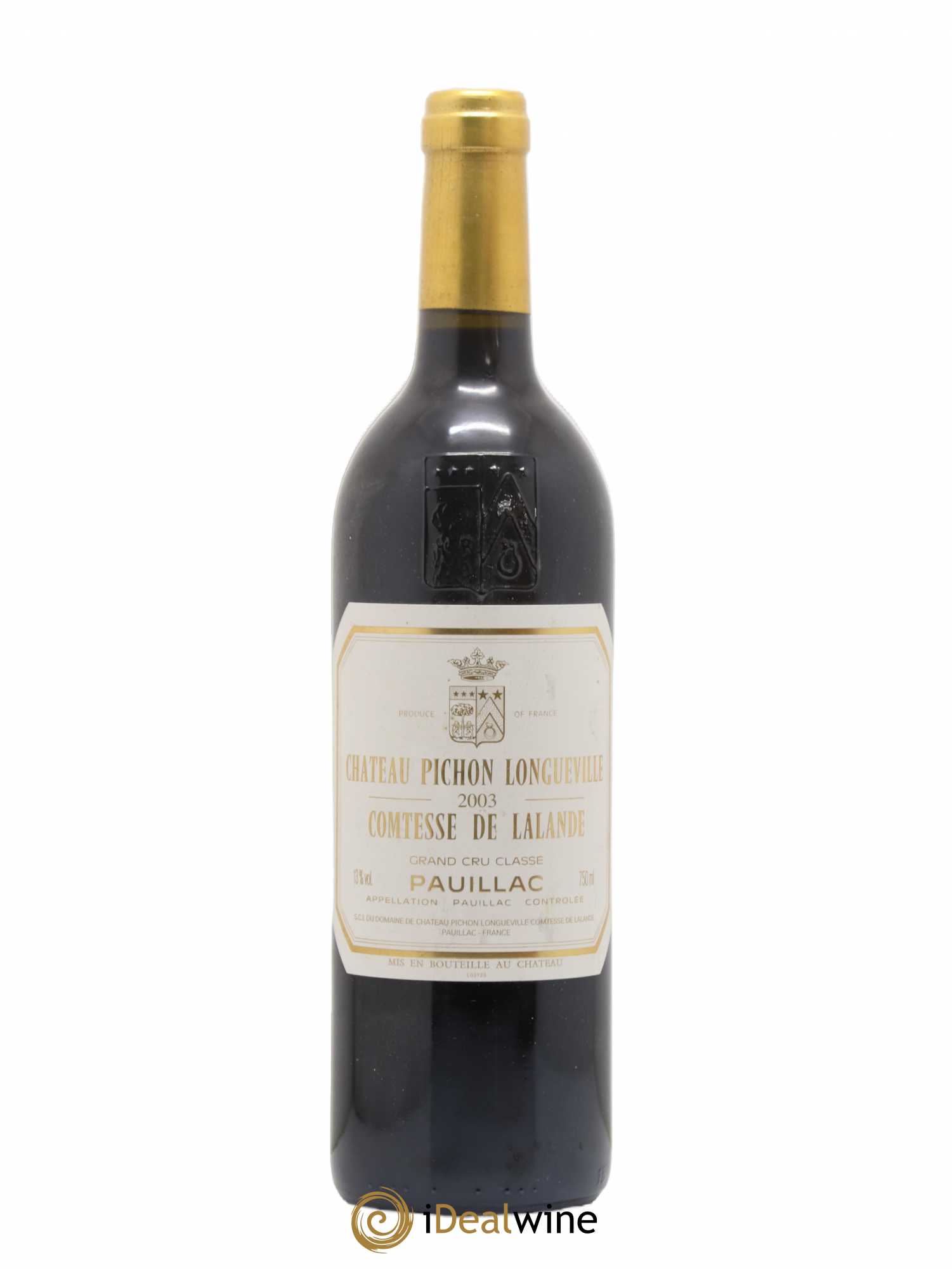 Château Pichon Longueville Comtesse de Lalande 2ème Grand Cru Classé 2003 - Lot de 1 bouteille - 0
