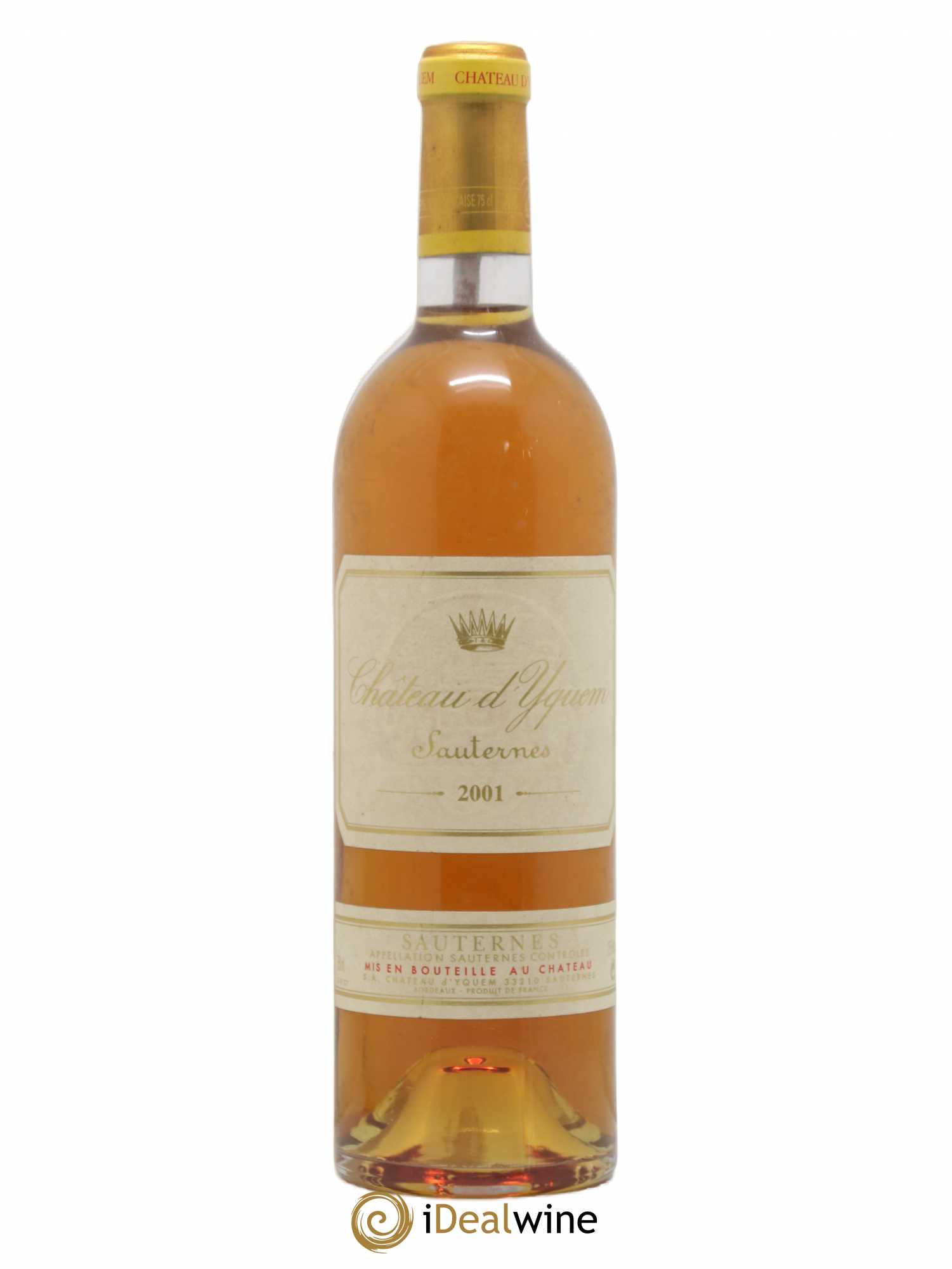 Château d' Yquem 1er Cru Classé Supérieur 2001 - Lotto di 1 bottiglia - 0