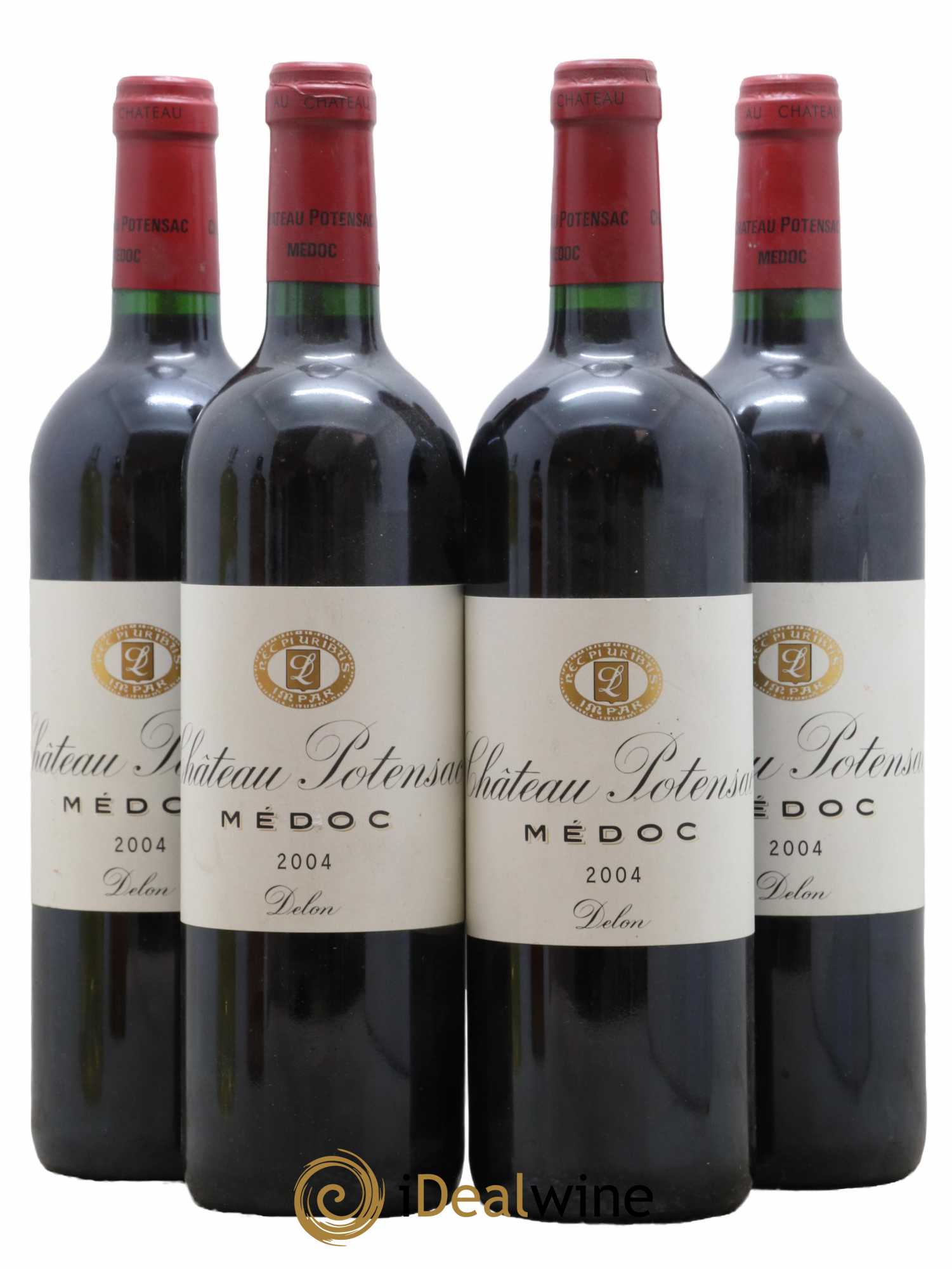 Château Potensac 2004 - Lot de 4 bouteilles - 0