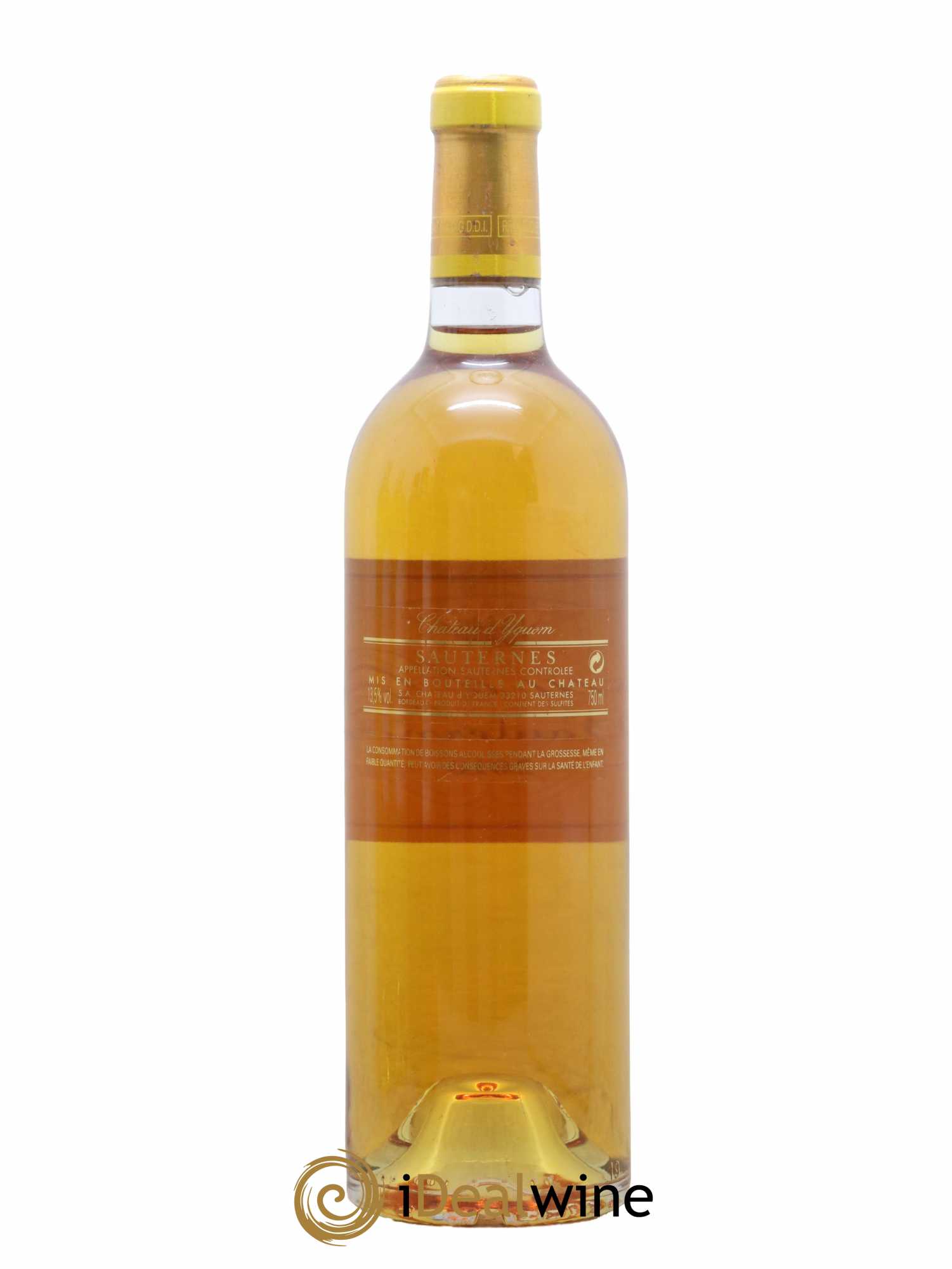 Château d' Yquem 1er Cru Classé Supérieur 2010 - Lot of 1 bottle - 1