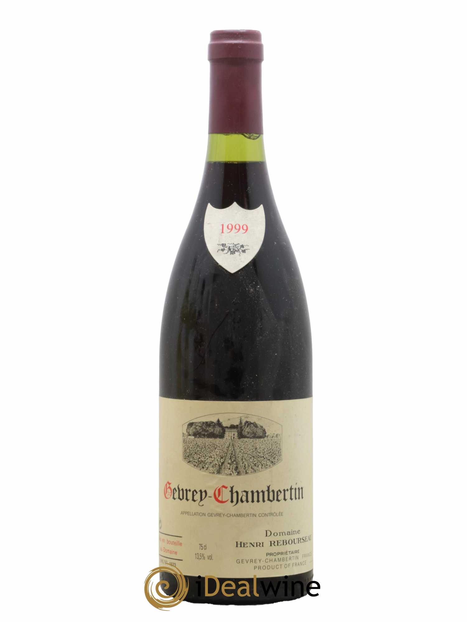Gevrey-Chambertin Henri Rebourseau (Domaine) 1999 - Lot de 1 bouteille - 0