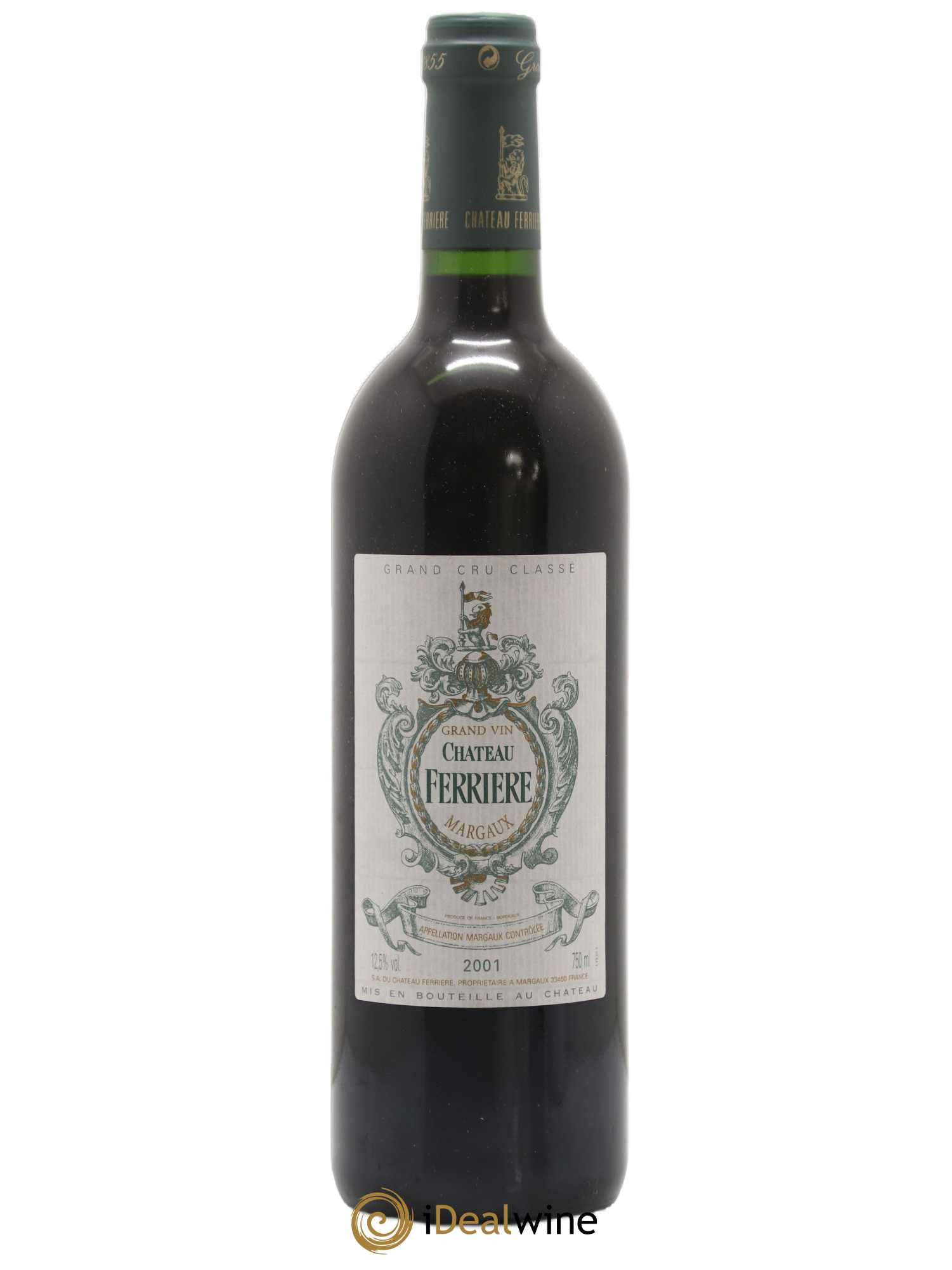 Château Ferrière 3ème Grand Cru Classé 2001 - Lot de 1 bouteille - 0