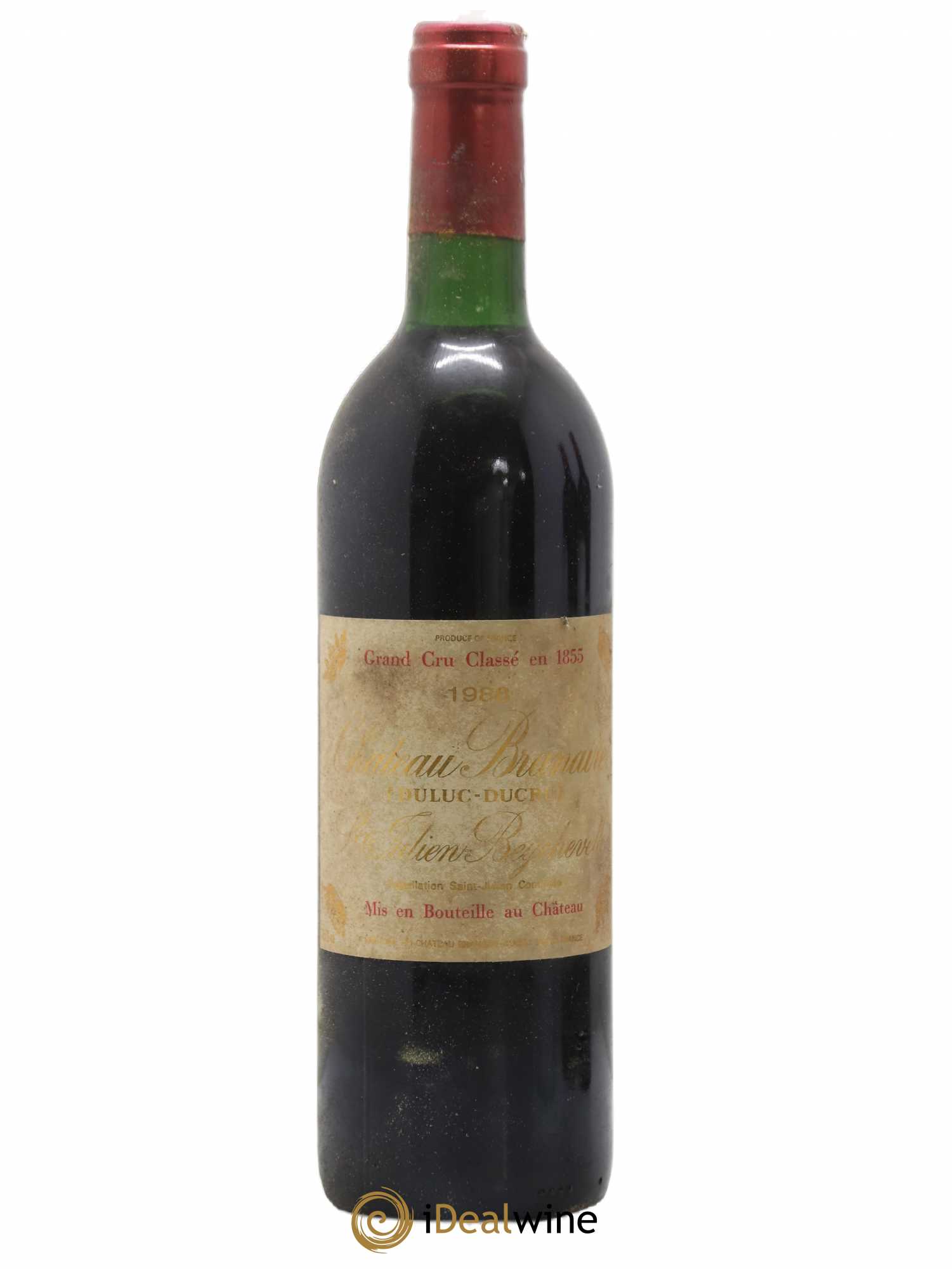 Château Branaire Ducru 4ème Grand Cru Classé 1988 - Lot de 1 bouteille - 0
