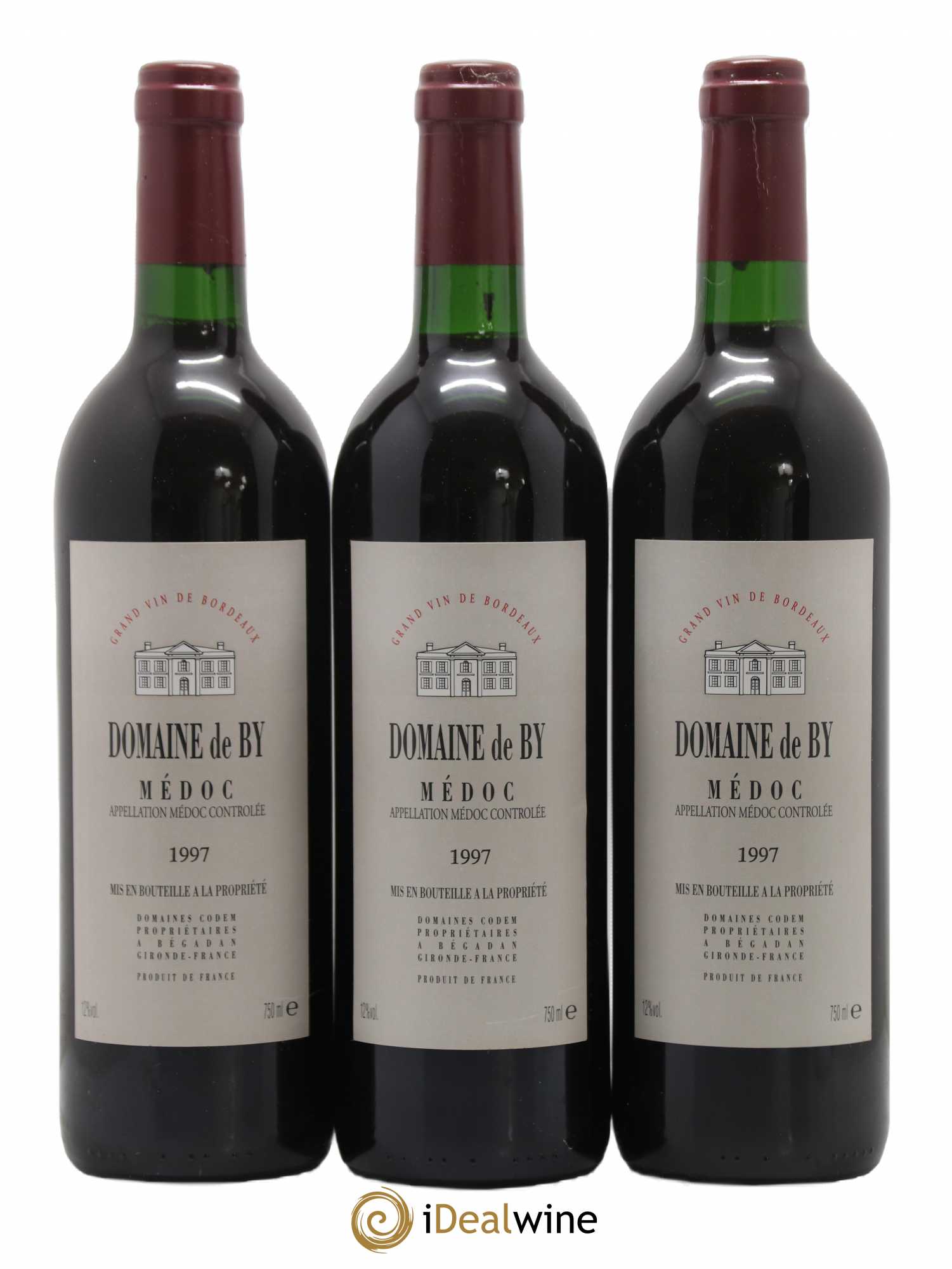 Médoc Domaine De By 1997 - Posten von 6 Flaschen - 2