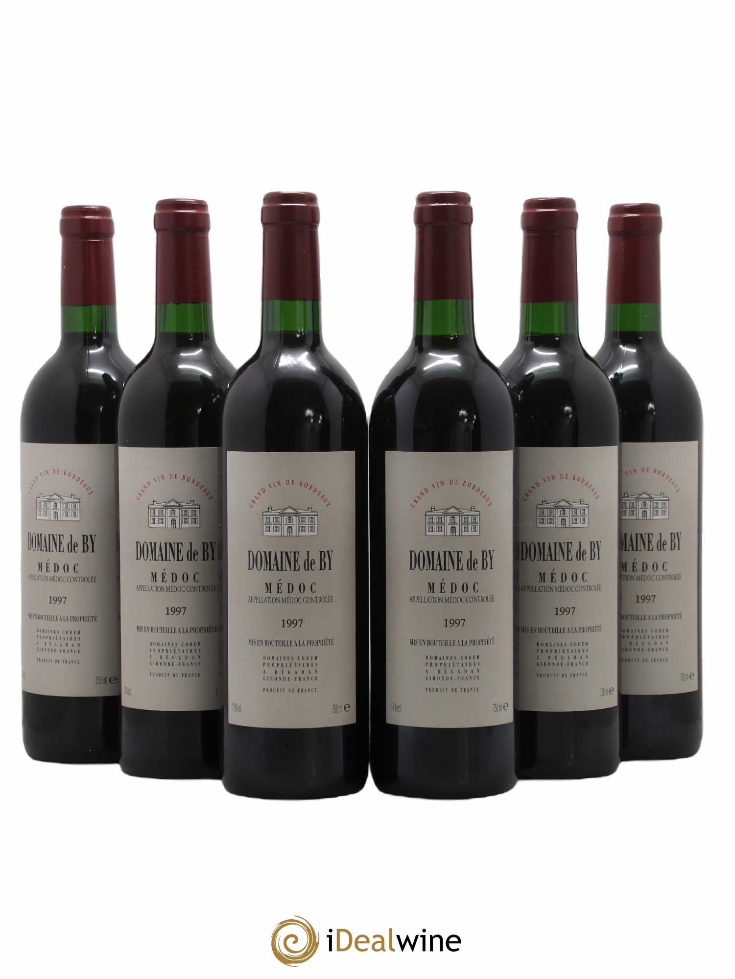 Médoc Domaine De By 1997 - Posten von 6 Flaschen - 0