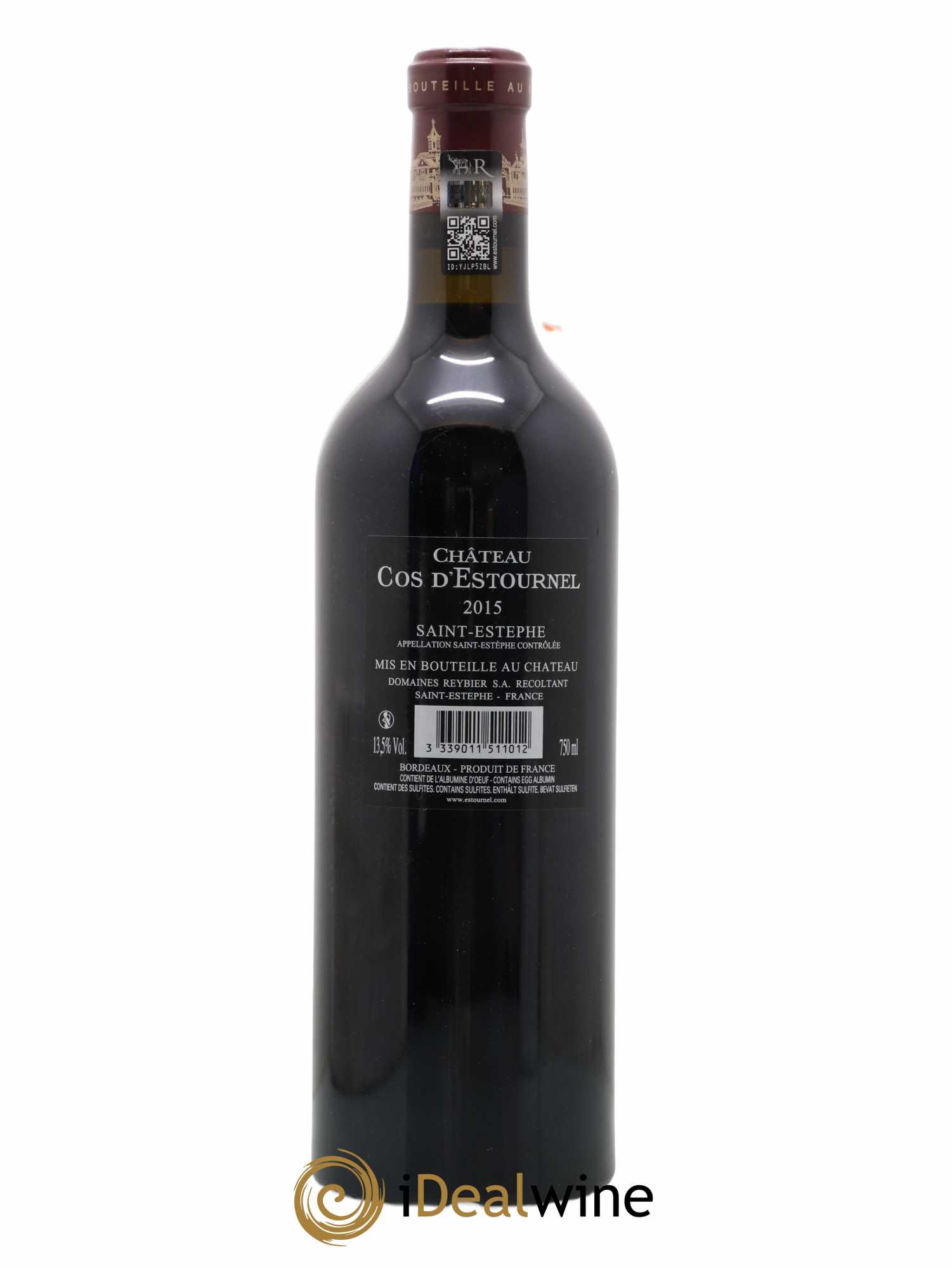 Cos d'Estournel 2ème Grand Cru Classé 2015 - Lot de 1 bouteille - 1