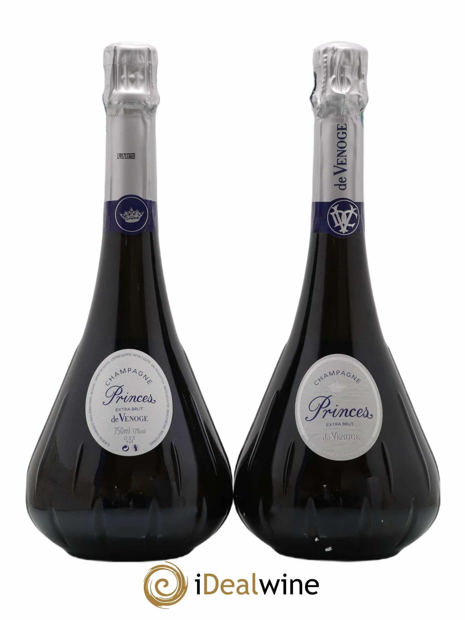 Cuvée des Princes De Venoge - Lot de 2 bouteilles - 0