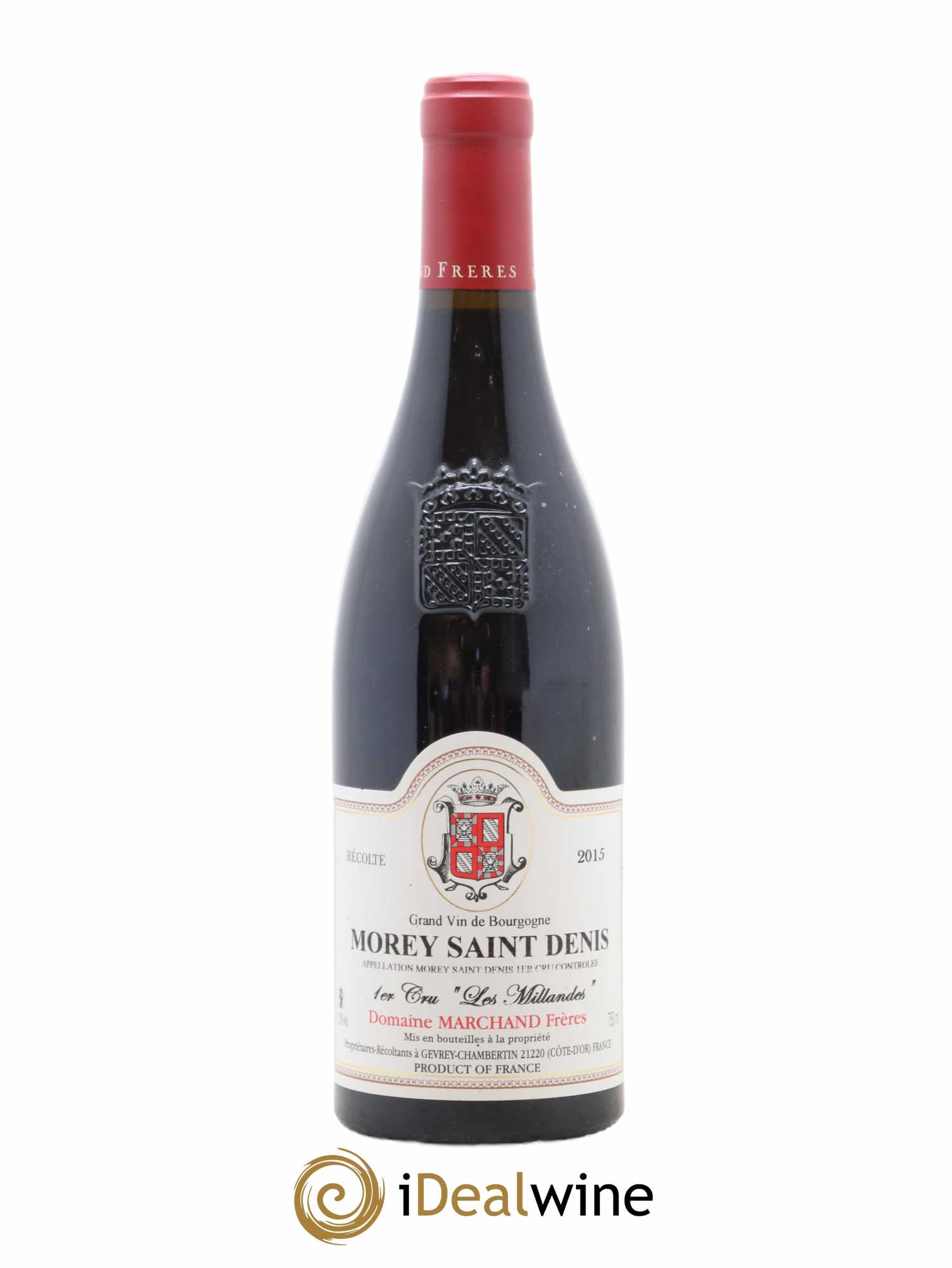 Morey-Saint-Denis 1er Cru Les Millandes Marchand Frères 2015 - Posten von 1 Flasche - 0