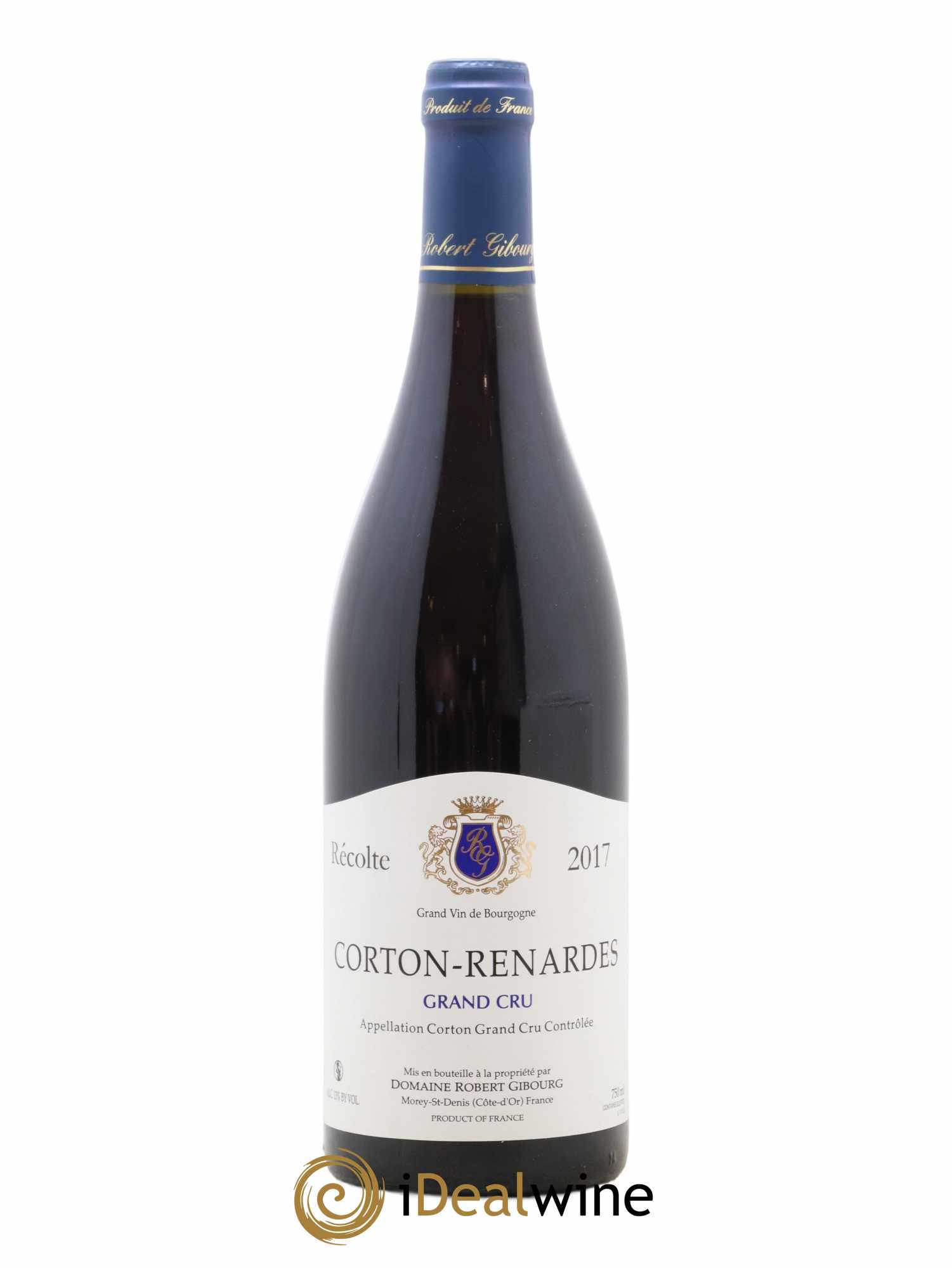 Corton Grand Cru Renardes Domaine Robert Gibourg 2017 - Posten von 1 Flasche - 0