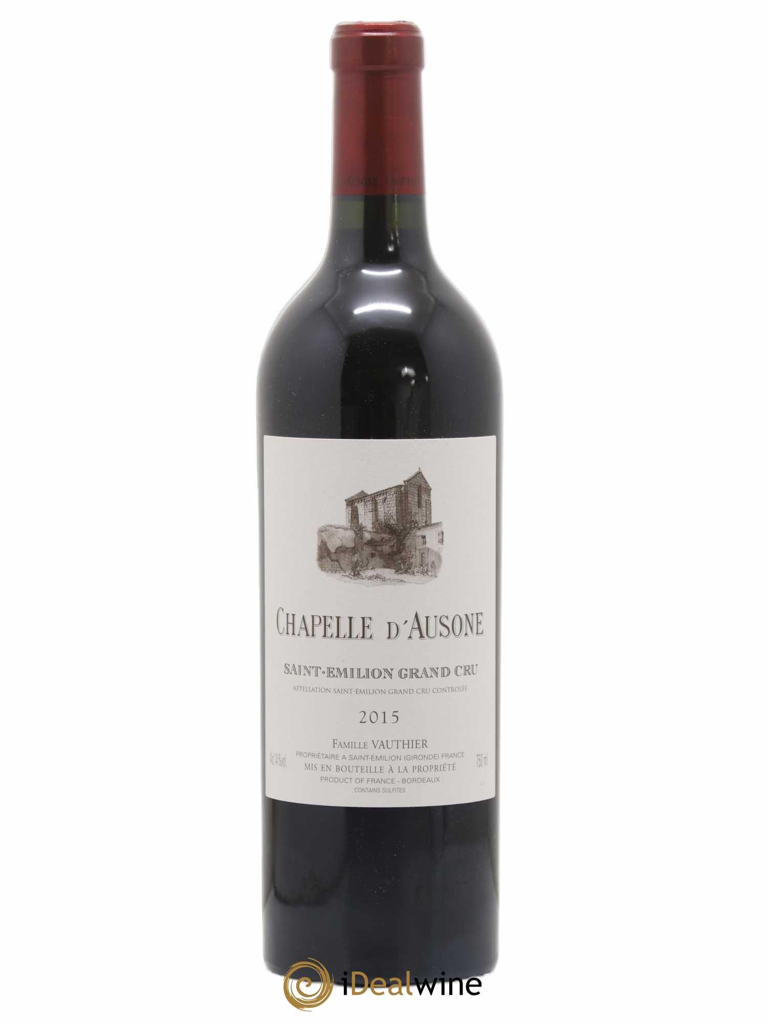 Chapelle d'Ausone Second Vin 2015 - Lot de 1 bouteille - 0