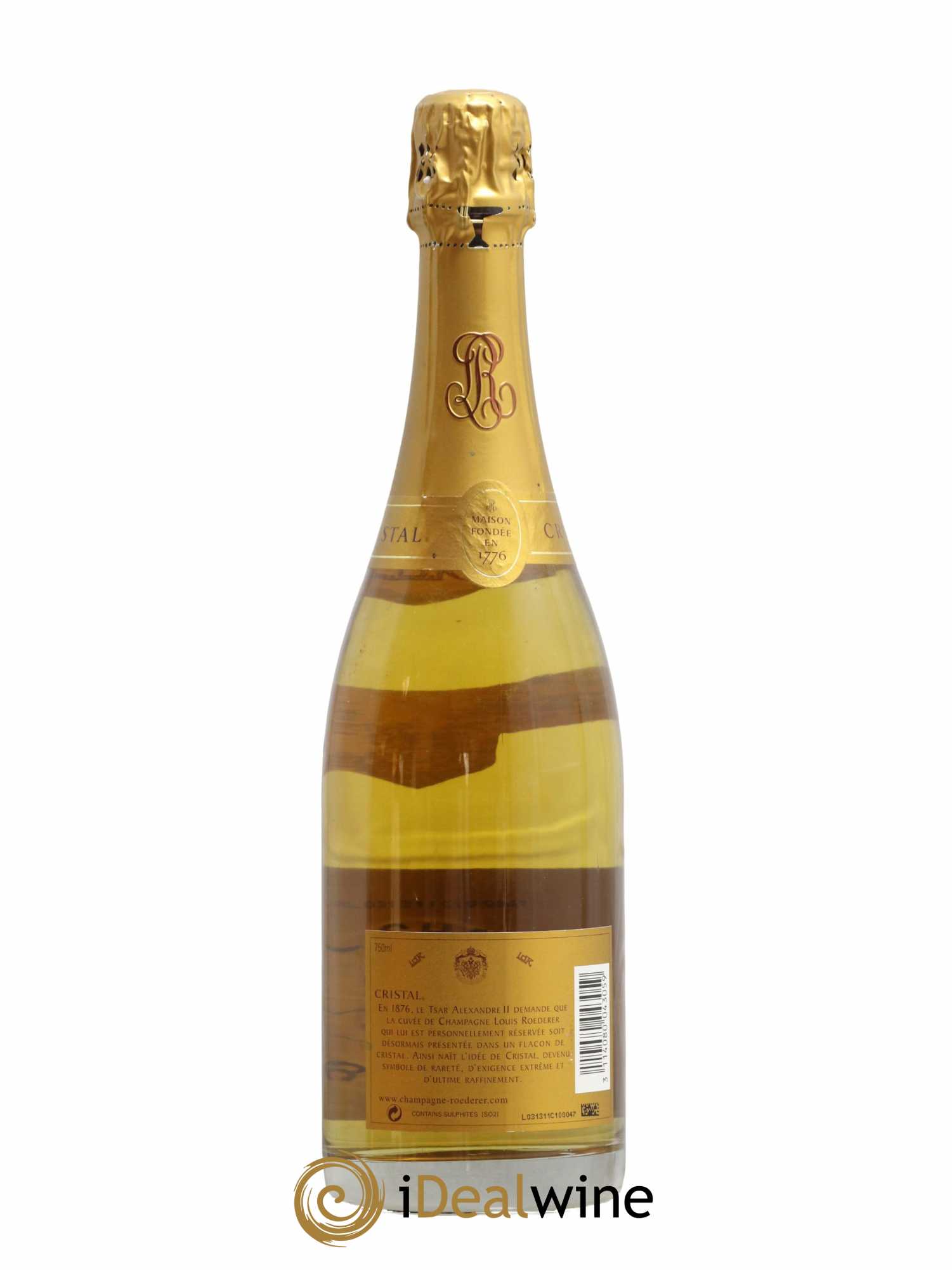 Cristal Louis Roederer 2002 - Lot de 1 bouteille - 1