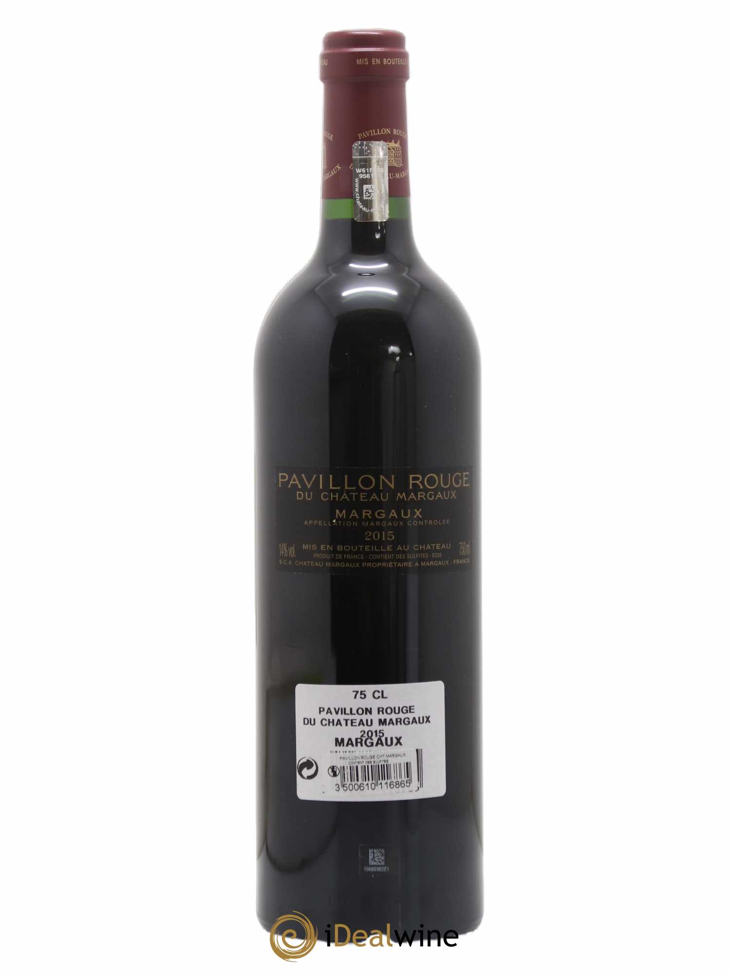 Pavillon Rouge du Château Margaux Second Vin 2015 - Lot de 1 bouteille - 1