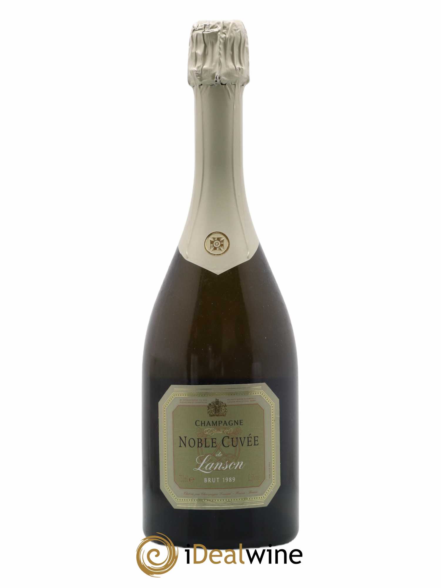 Noble Cuvée Brut Blanc de Blancs Lanson 1989 - Lot de 1 bouteille - 0