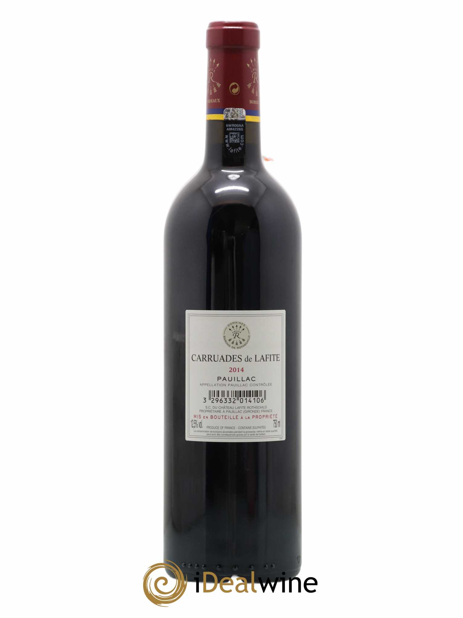 Carruades de Lafite Rothschild Second Vin 2014 - Lot de 1 bouteille - 1