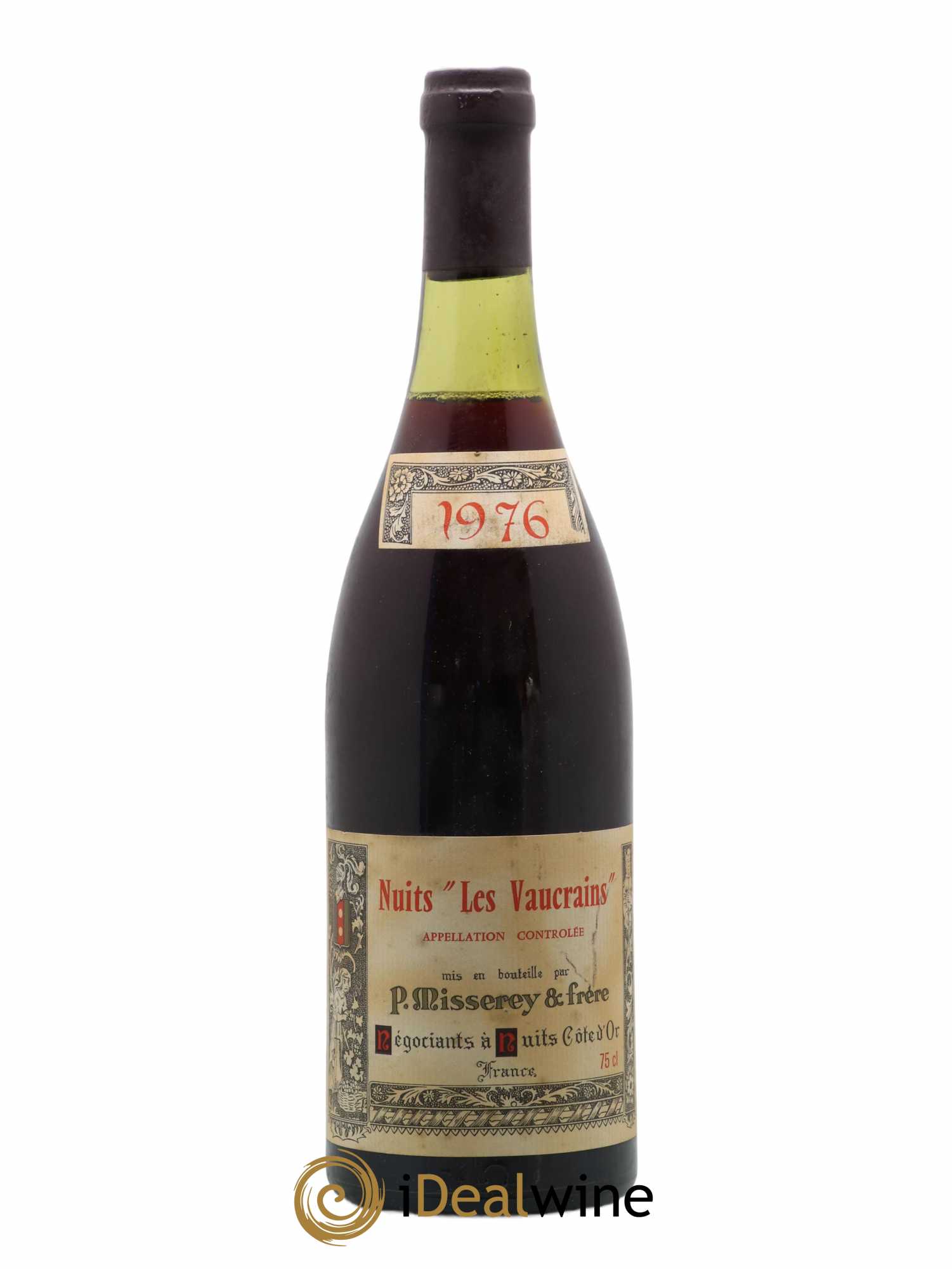Nuits-Saint-Georges Les Vaucrains Misserey et Frère 1976 - Posten von 1 Flasche - 0