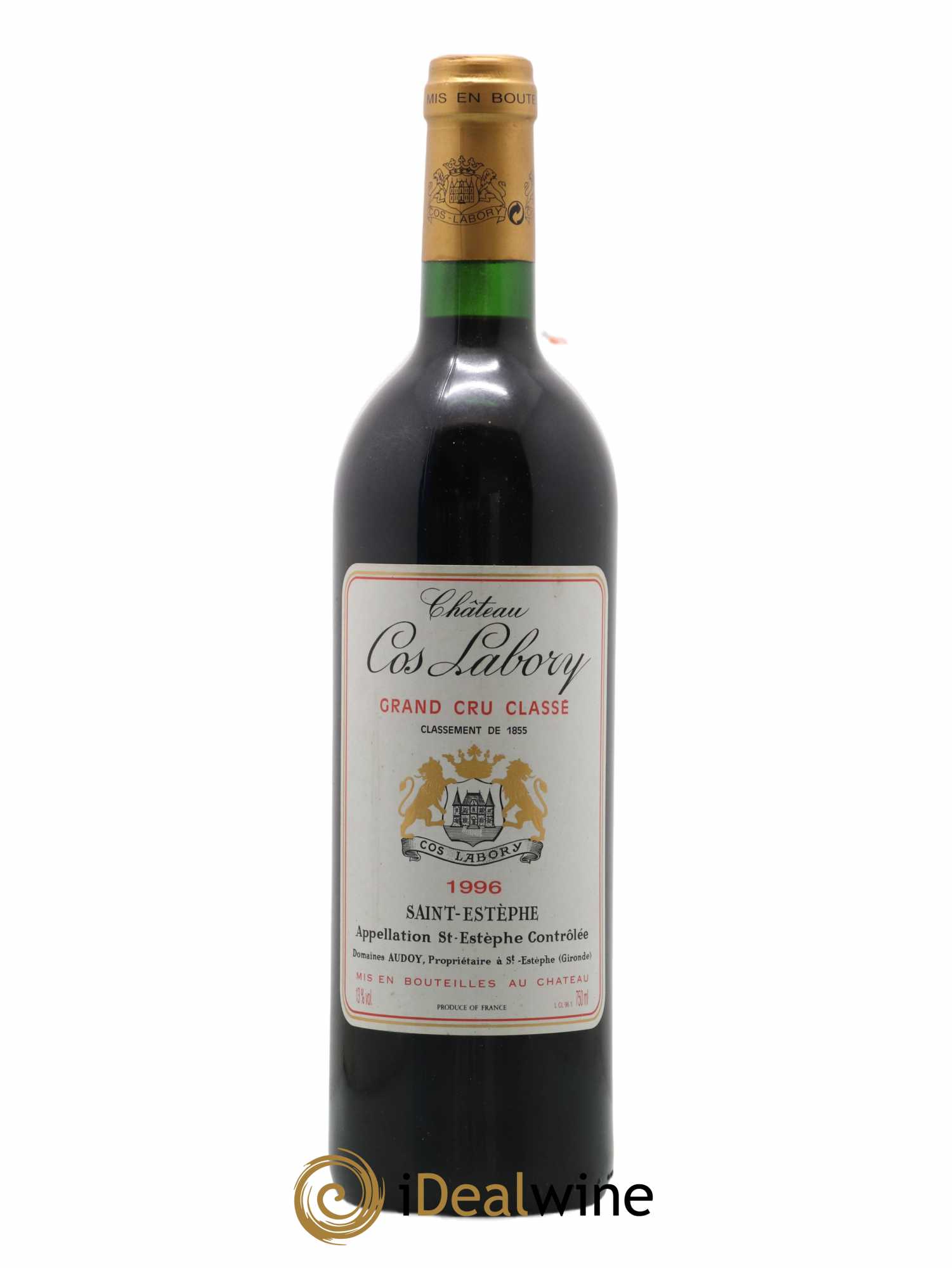 Château Cos Labory 5ème Grand Cru Classé 1996 - Lot of 1 bottle - 0