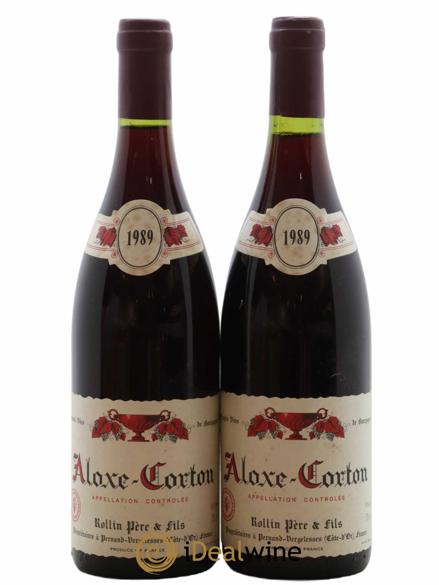Aloxe-Corton 1989 - Posten von 2 Flaschen - 0
