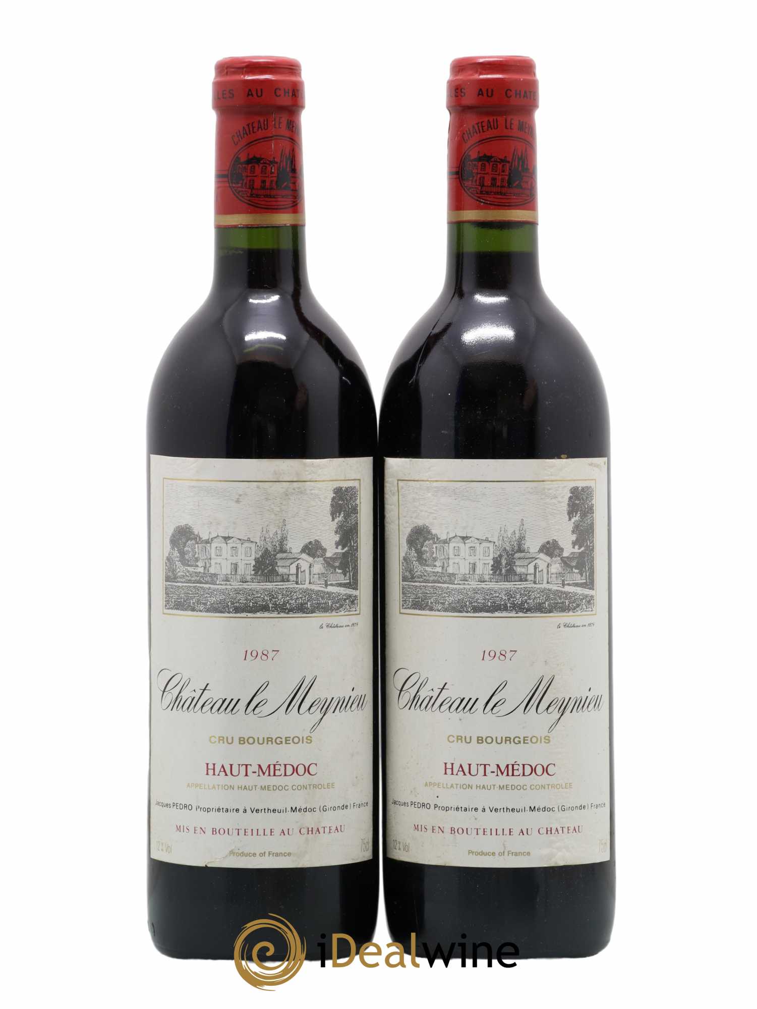 Haut Médoc 1987 - Posten von 2 Flaschen - 0