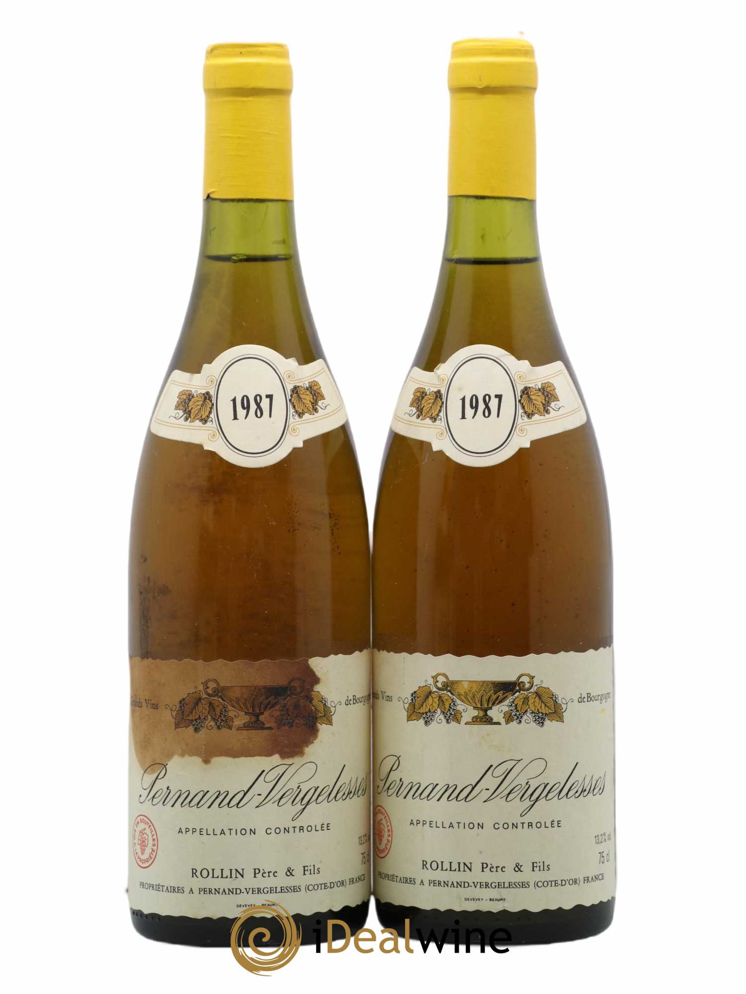 Pernand-Vergelesses 1987 - Posten von 2 Flaschen - 0