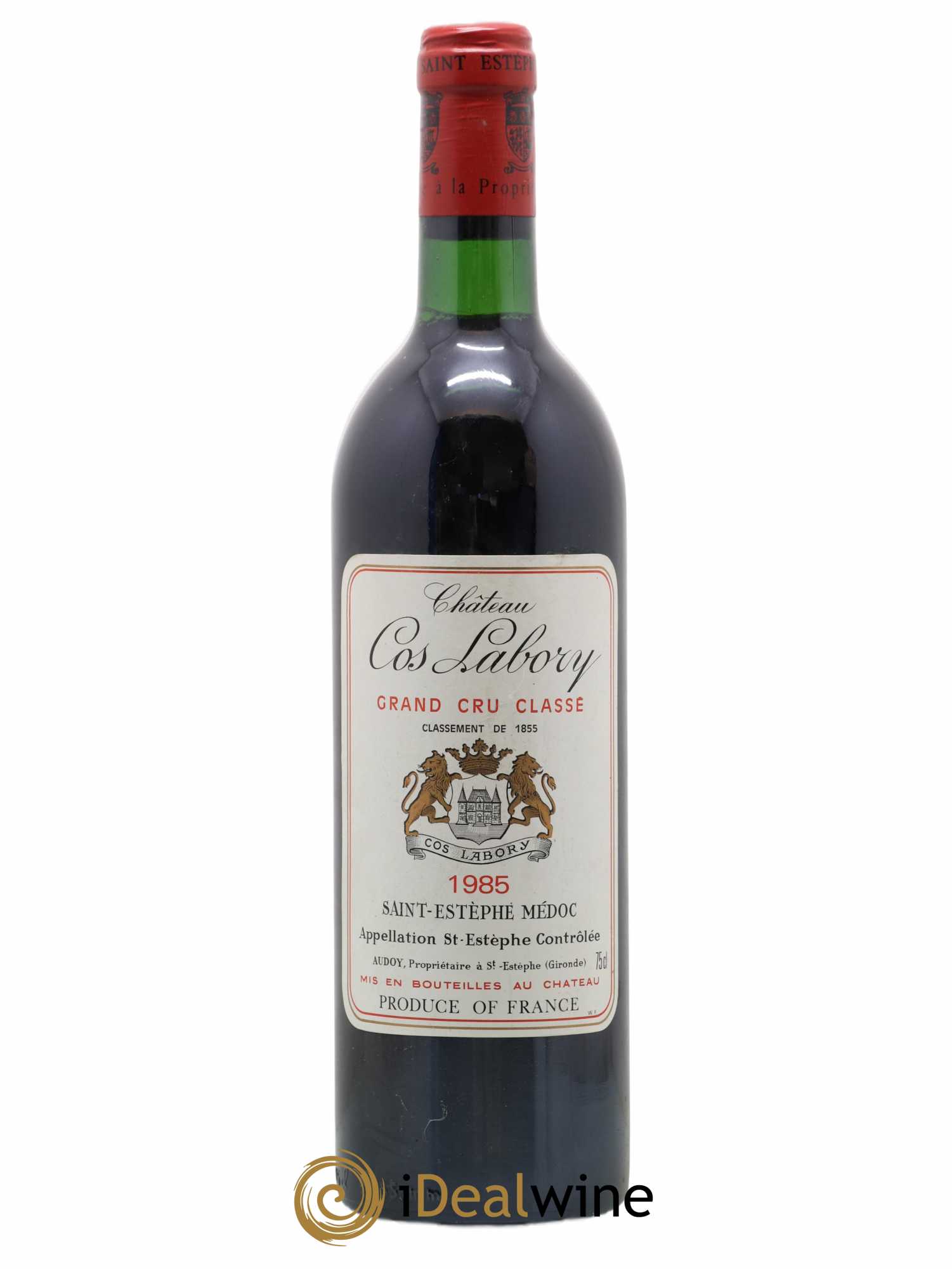 Château Cos Labory 5ème Grand Cru Classé 1985 - Lot de 1 bouteille - 0