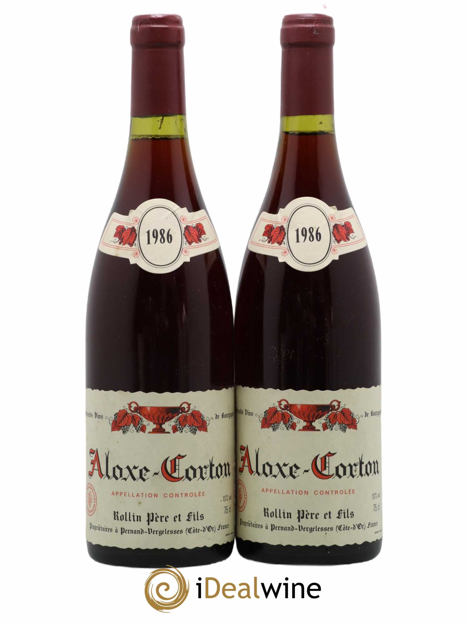Aloxe-Corton 1986 - Posten von 2 Flaschen - 0