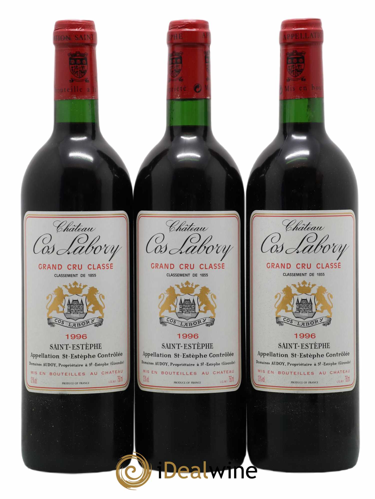 Château Cos Labory 5ème Grand Cru Classé 1996 - Lot de 12 bouteilles - 4