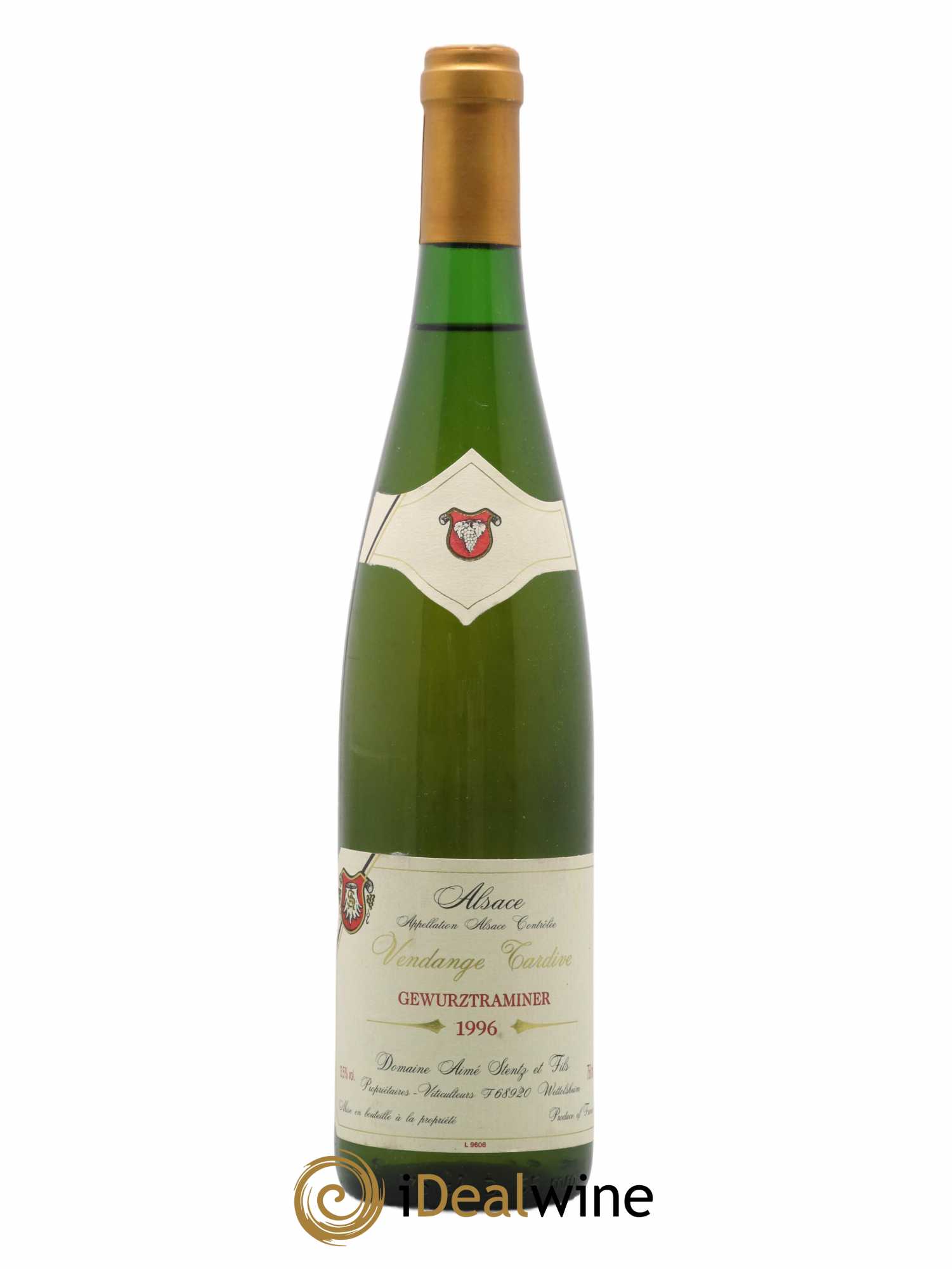 Gewurztraminer Vendanges Tardives Aime Stentz Et Fils 1996 - Lotto di 1 bottiglia - 0