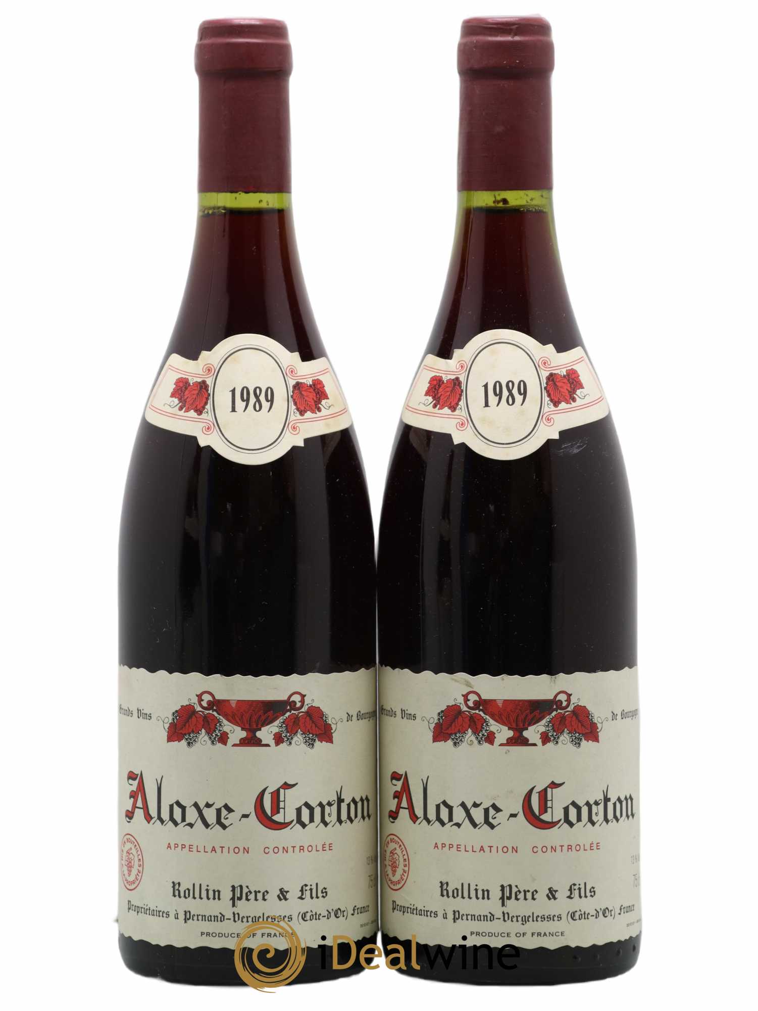 Aloxe-Corton 1989 - Posten von 2 Flaschen - 0